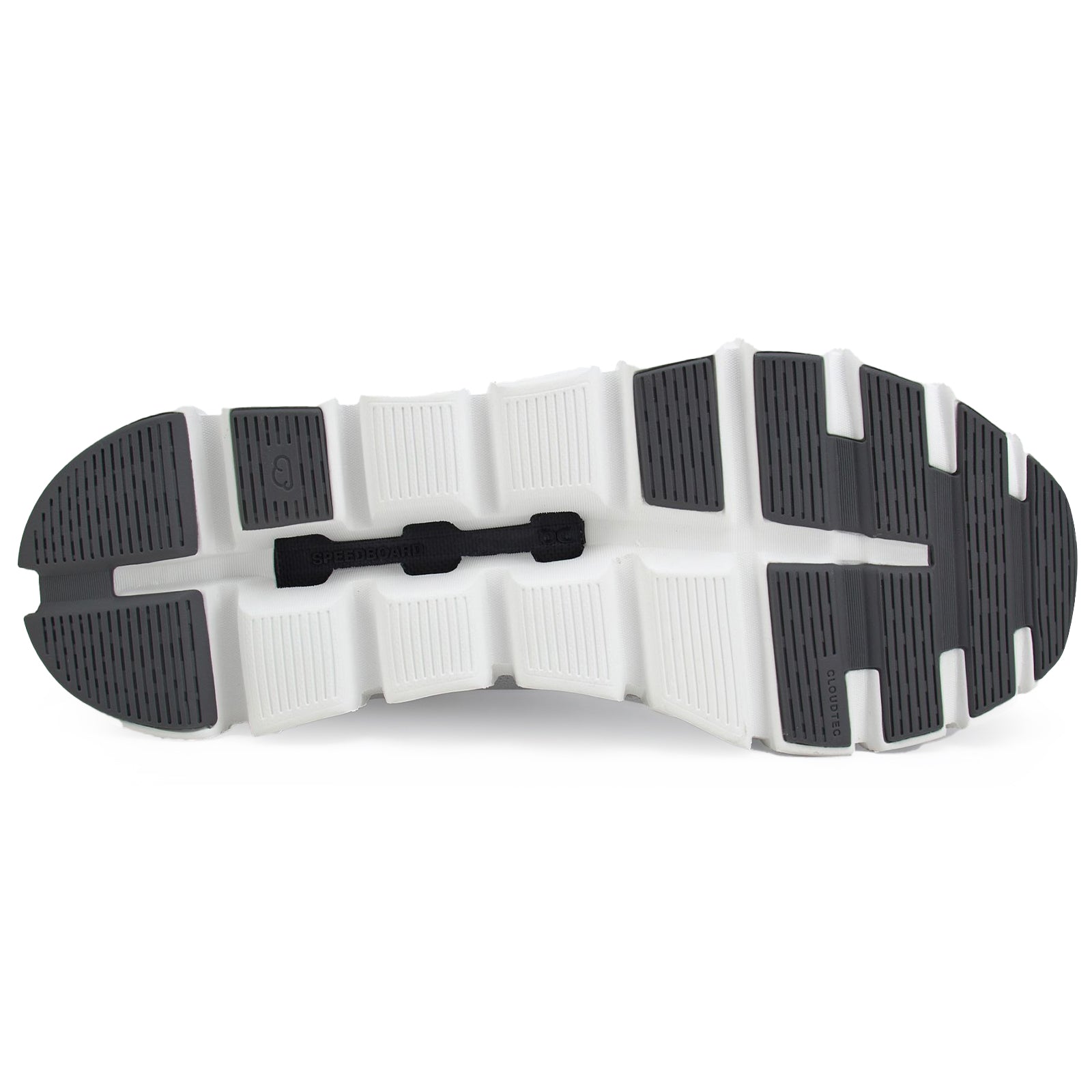 On Cloud 6 Polyester Mens Trainers#color_glacier white