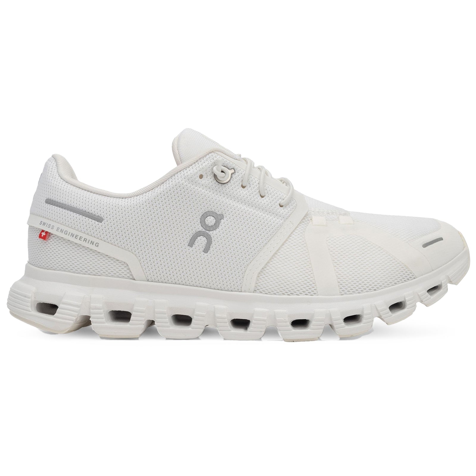 On Cloud 6 Polyester Mens Trainers#color_white white