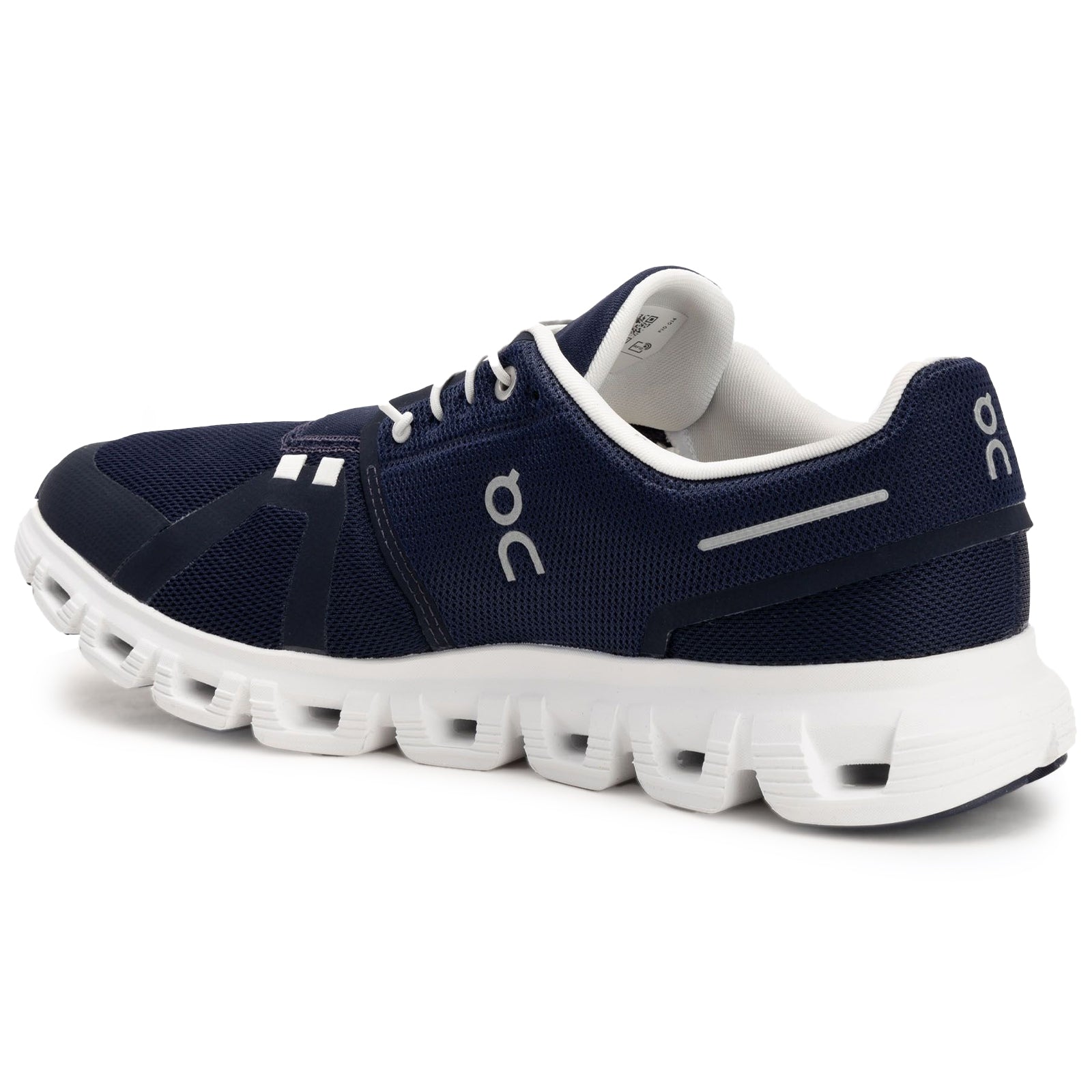 On Cloud 6 Polyester Mens Trainers#color_midnight white