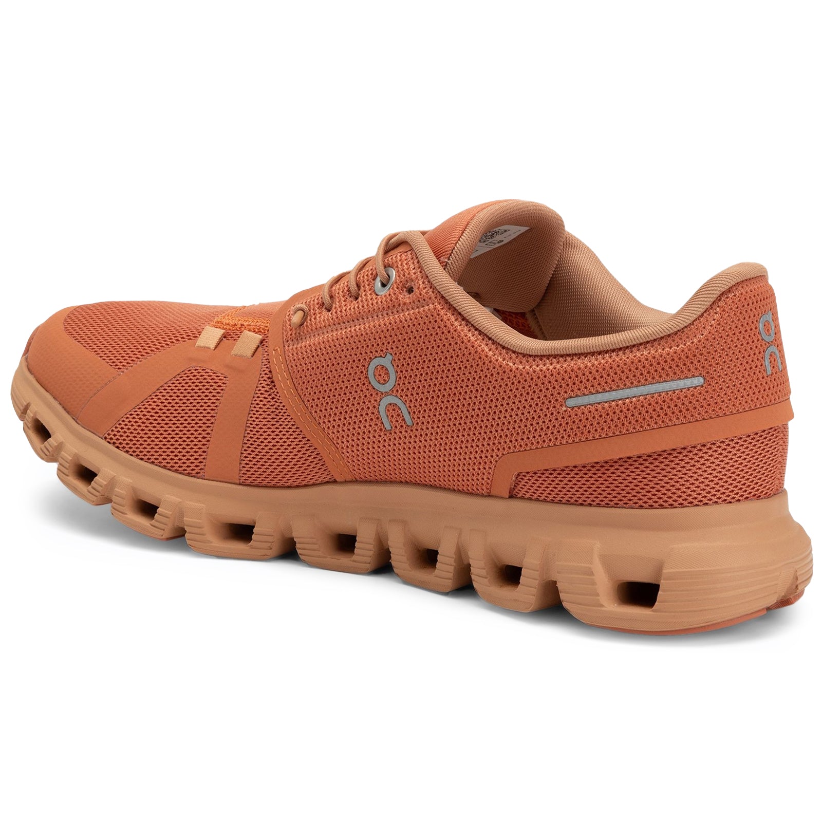 On Cloud 6 Polyester Mens Trainers#color_canyon sandstone
