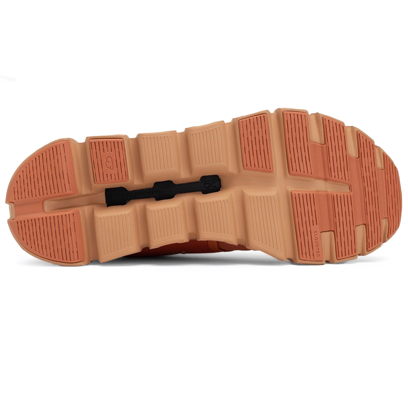 On Cloud 6 Polyester Mens Trainers#color_canyon sandstone