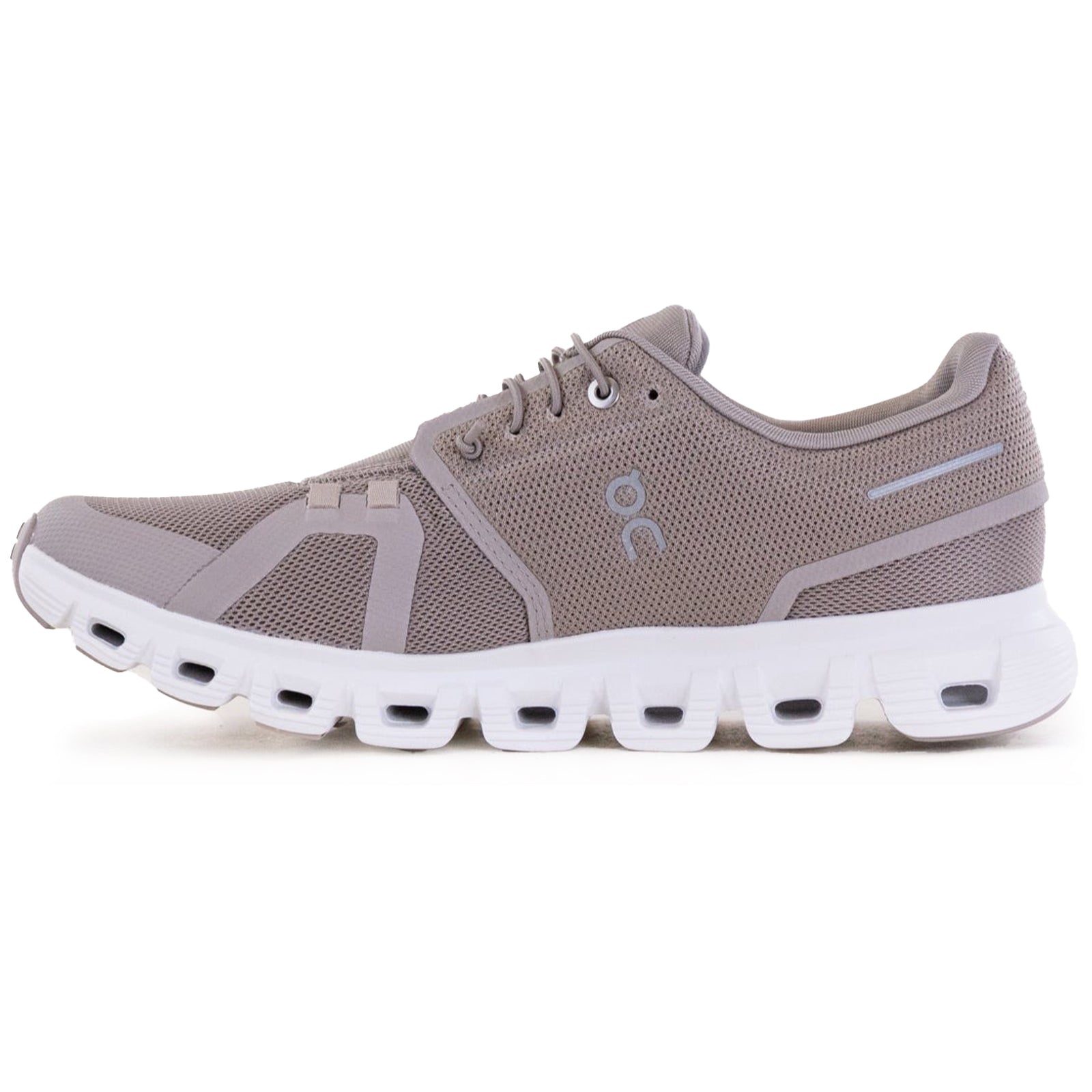 On Cloud 6 Polyester Mens Trainers#color_fog white