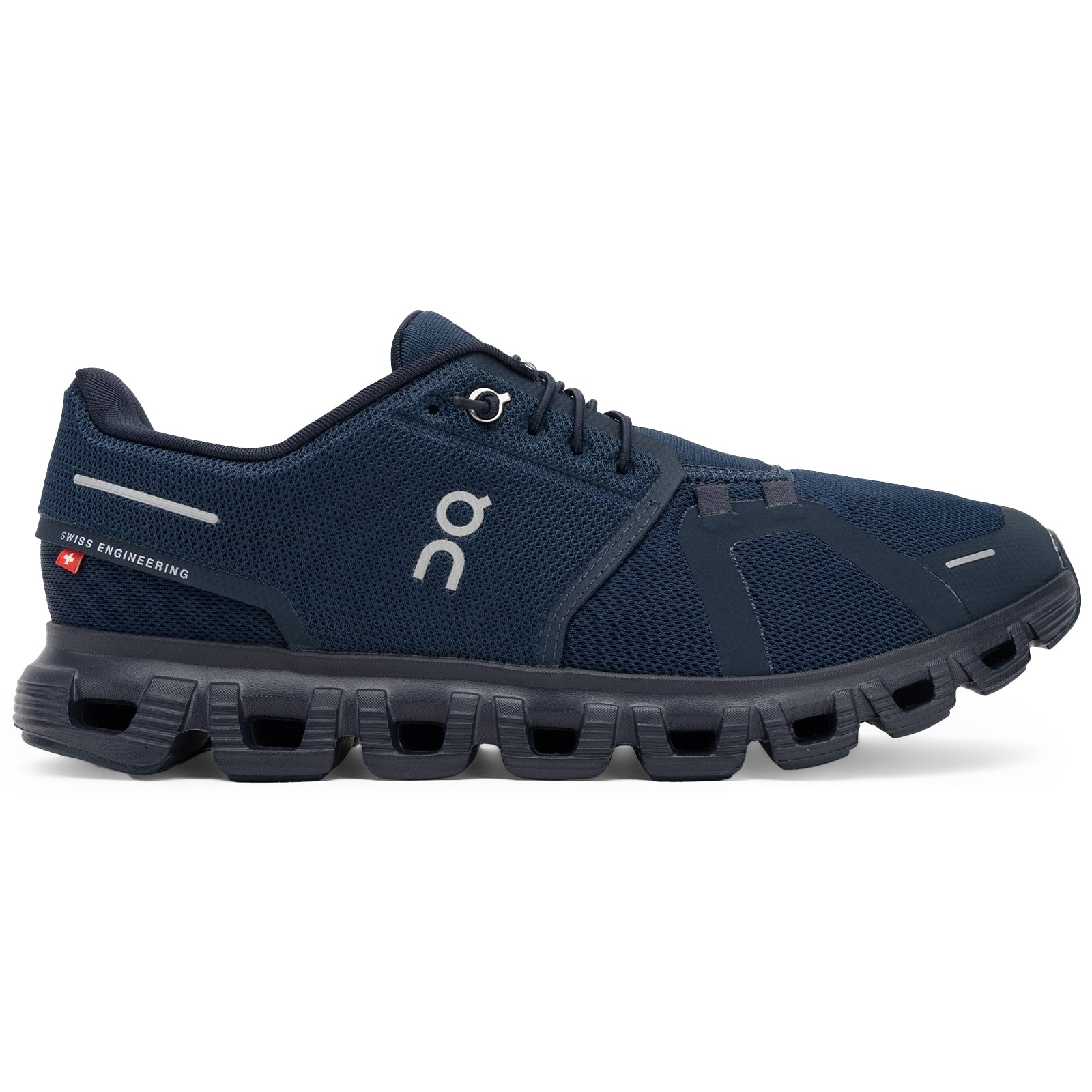 On Cloud 6 Polyester Mens Trainers#color_midnight ink