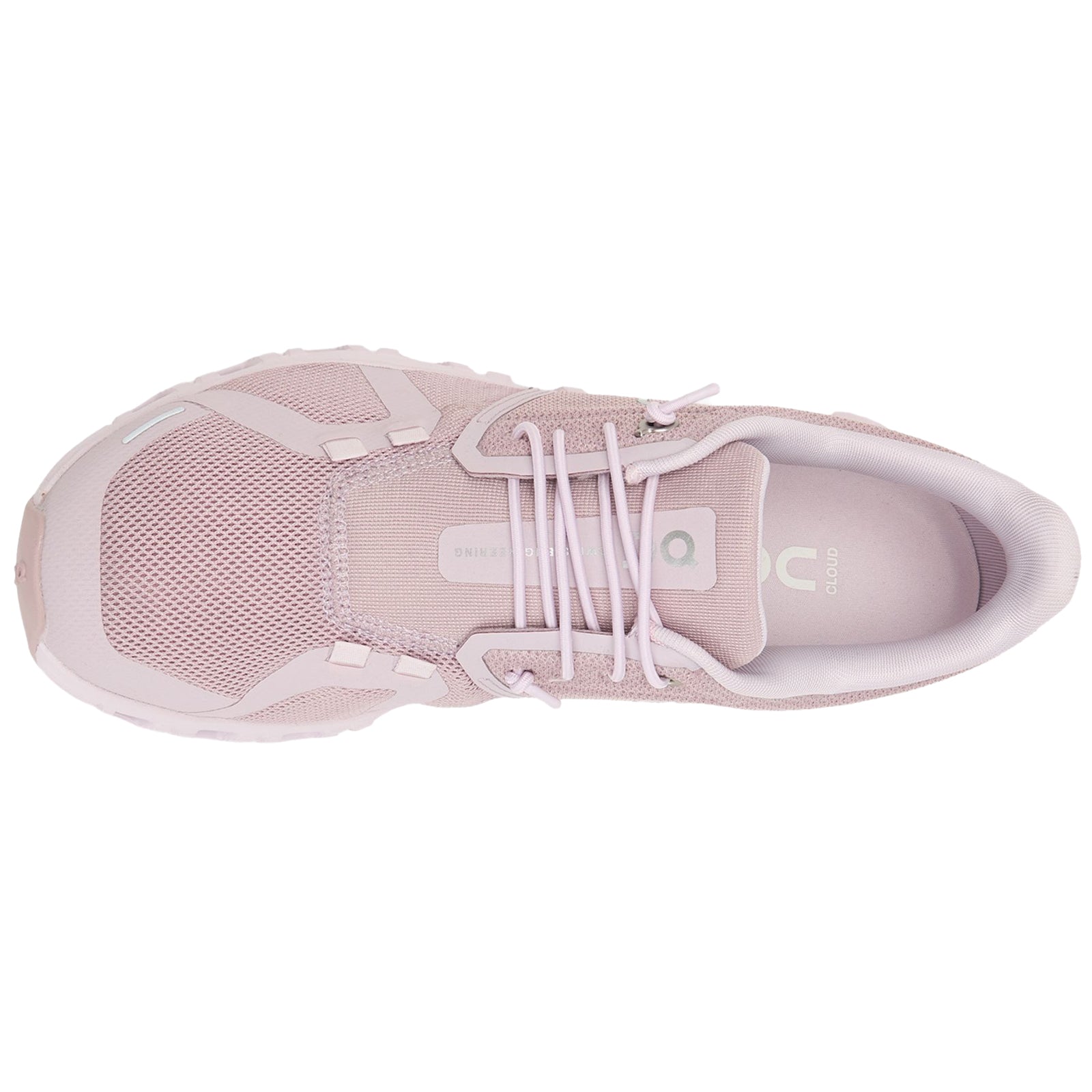 On Cloud 6 Polyester Womens Trainers#color_mauve orchid