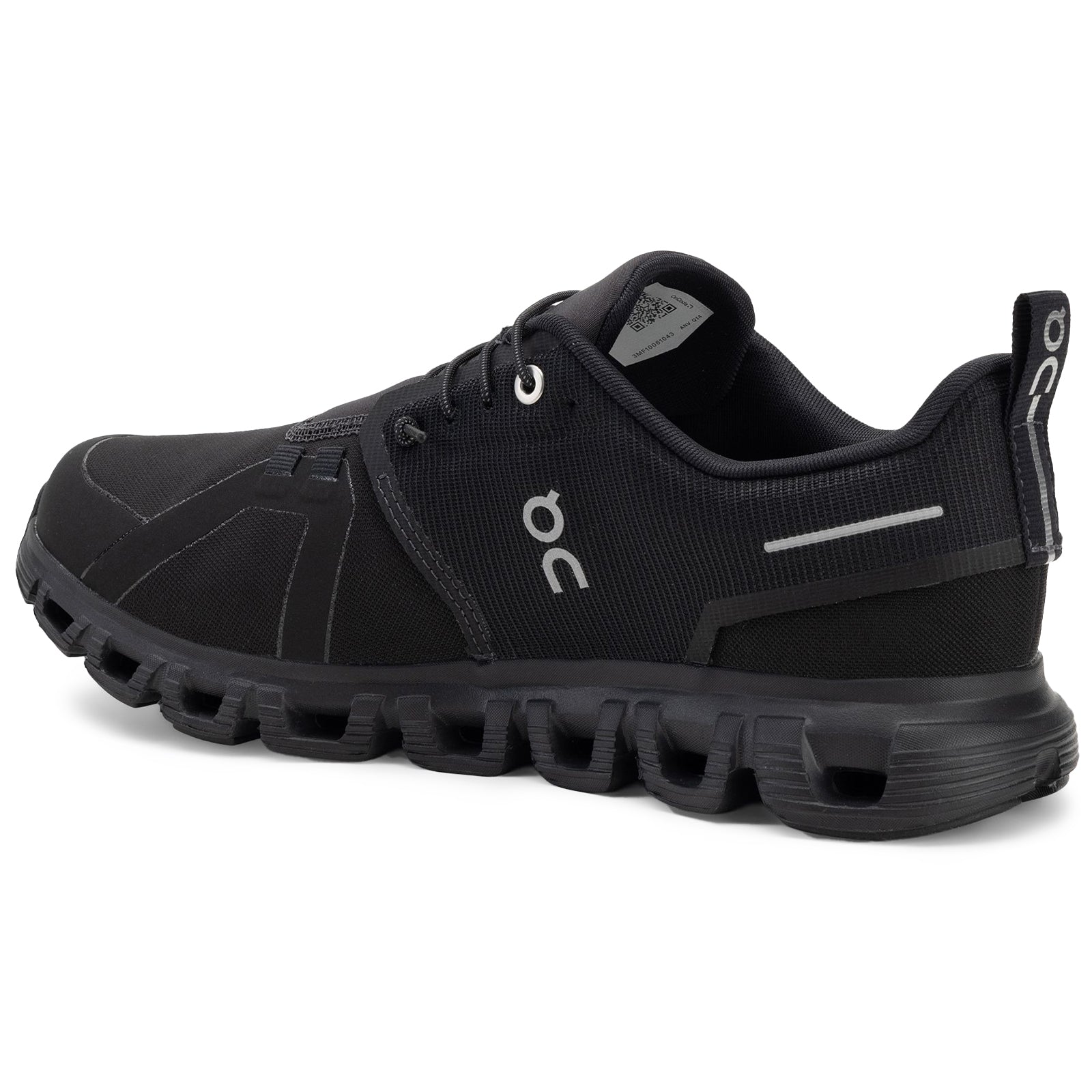 On Cloud 6 WP Polyester Mens Trainers#color_black black