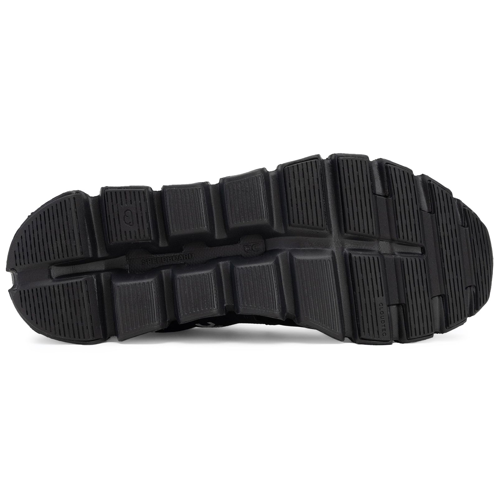 On Cloud 6 WP Polyester Mens Trainers#color_black black