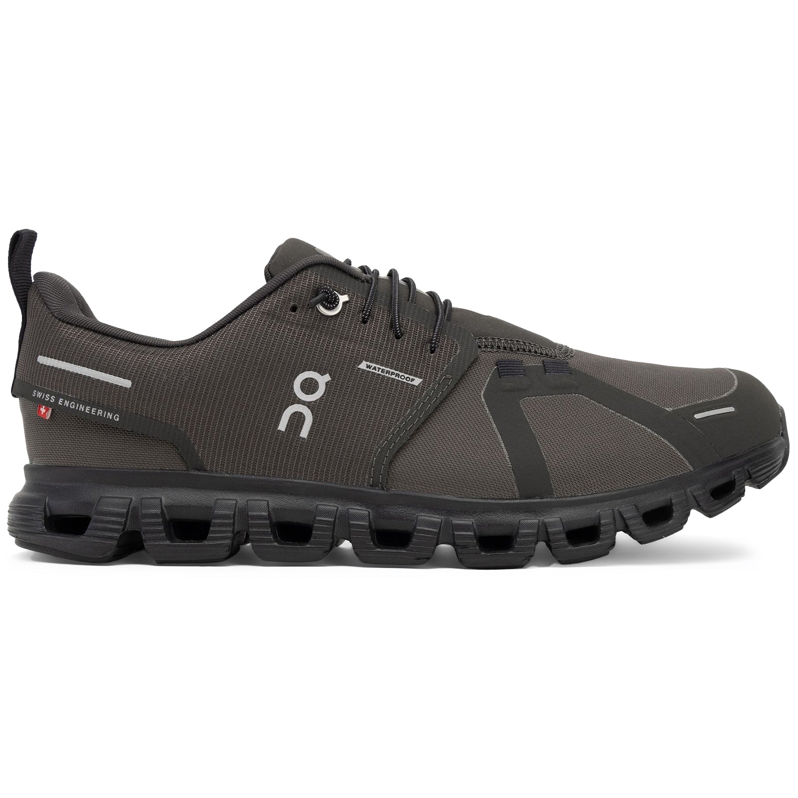 On Cloud 6 WP Polyester Mens Trainers#color_thorn black