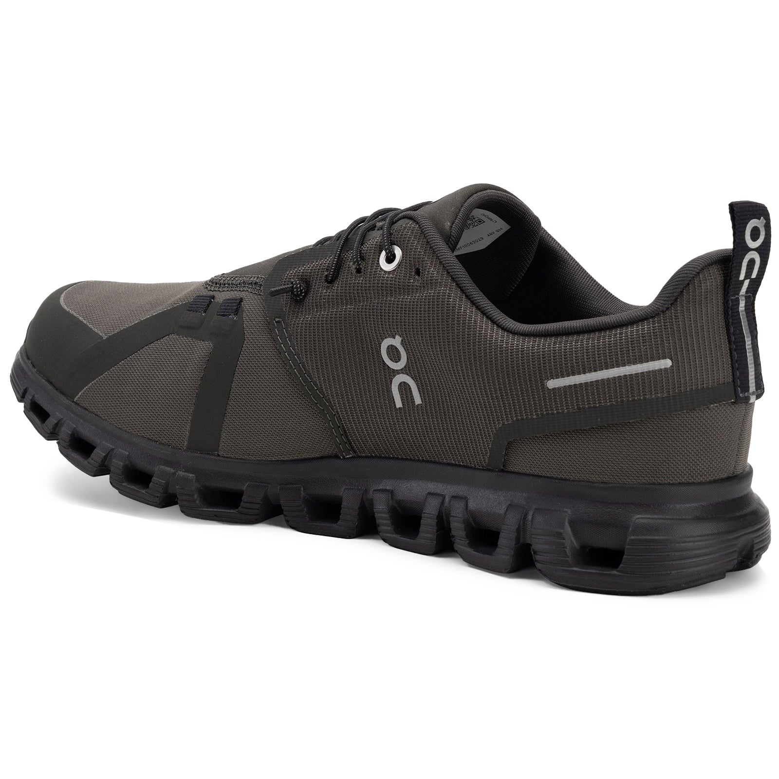 On Cloud 6 WP Polyester Mens Trainers#color_thorn black