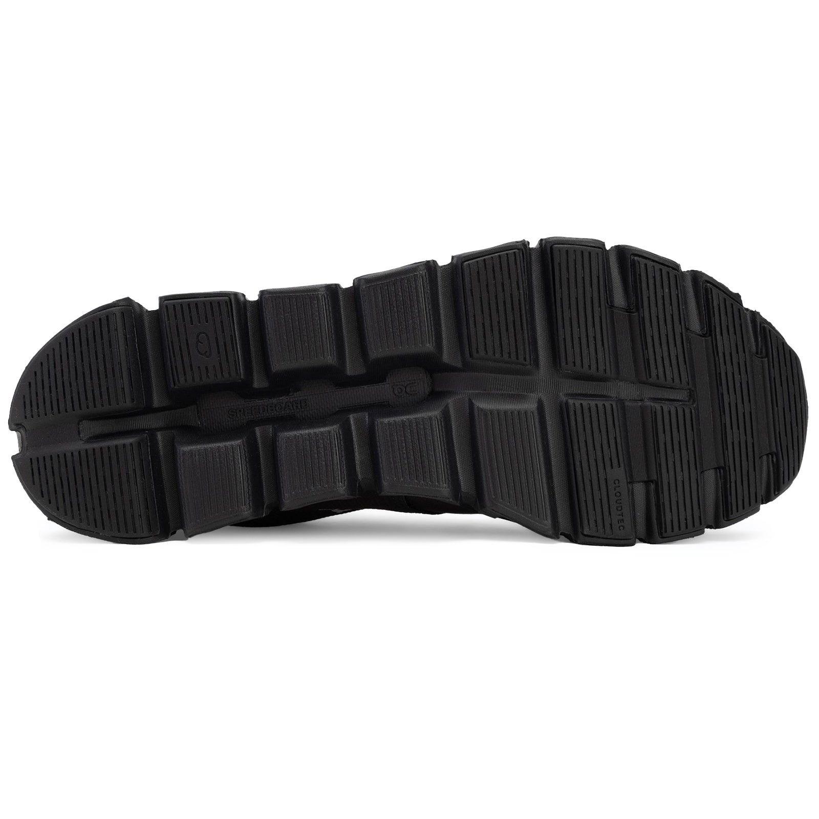 On Cloud 6 WP Polyester Mens Trainers#color_thorn black