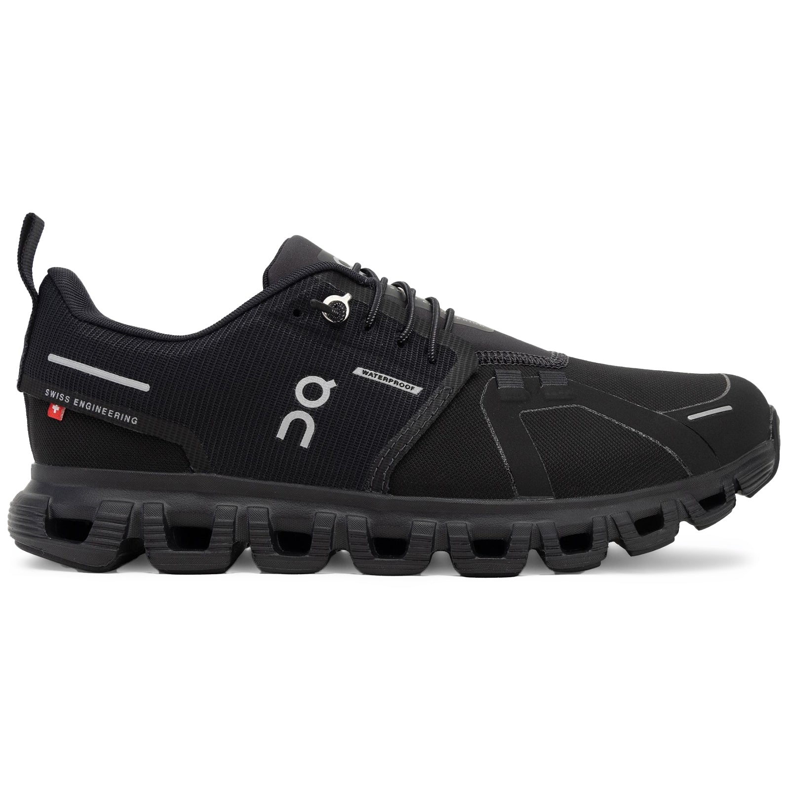 On Cloud 6 WP Polyester Womens Trainers#color_black black