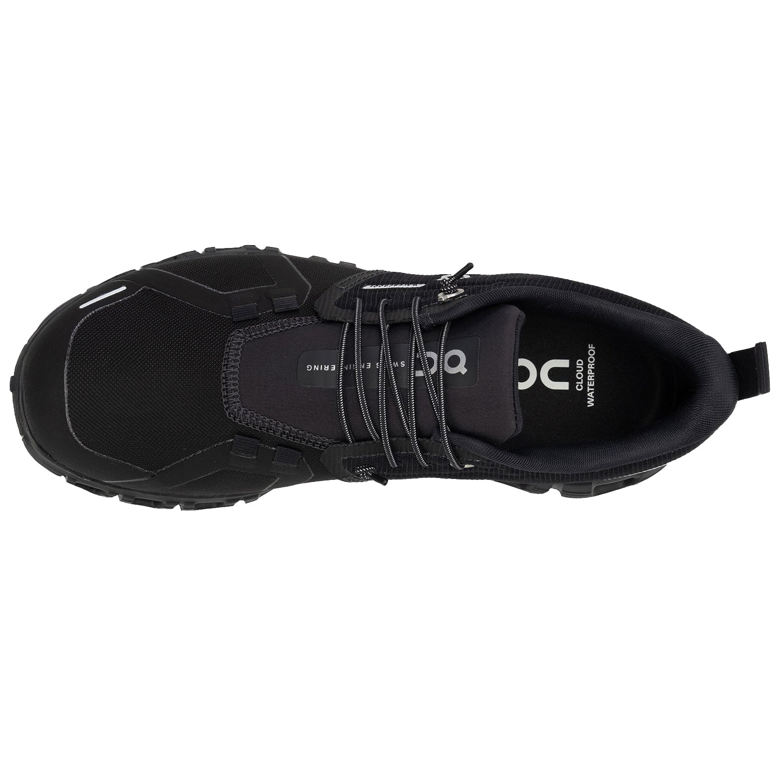 On Cloud 6 WP Polyester Womens Trainers#color_black black