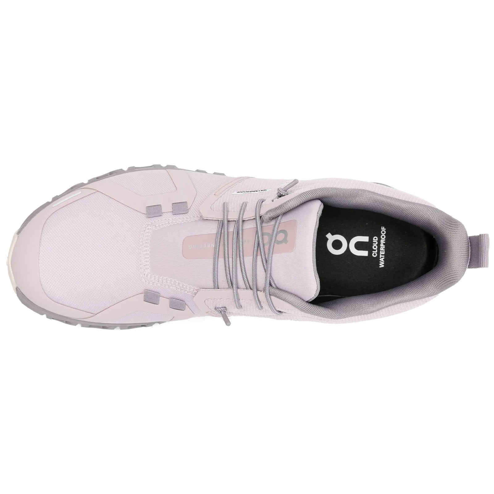 On Cloud 6 WP Polyester Womens Trainers#color_mauve zinc