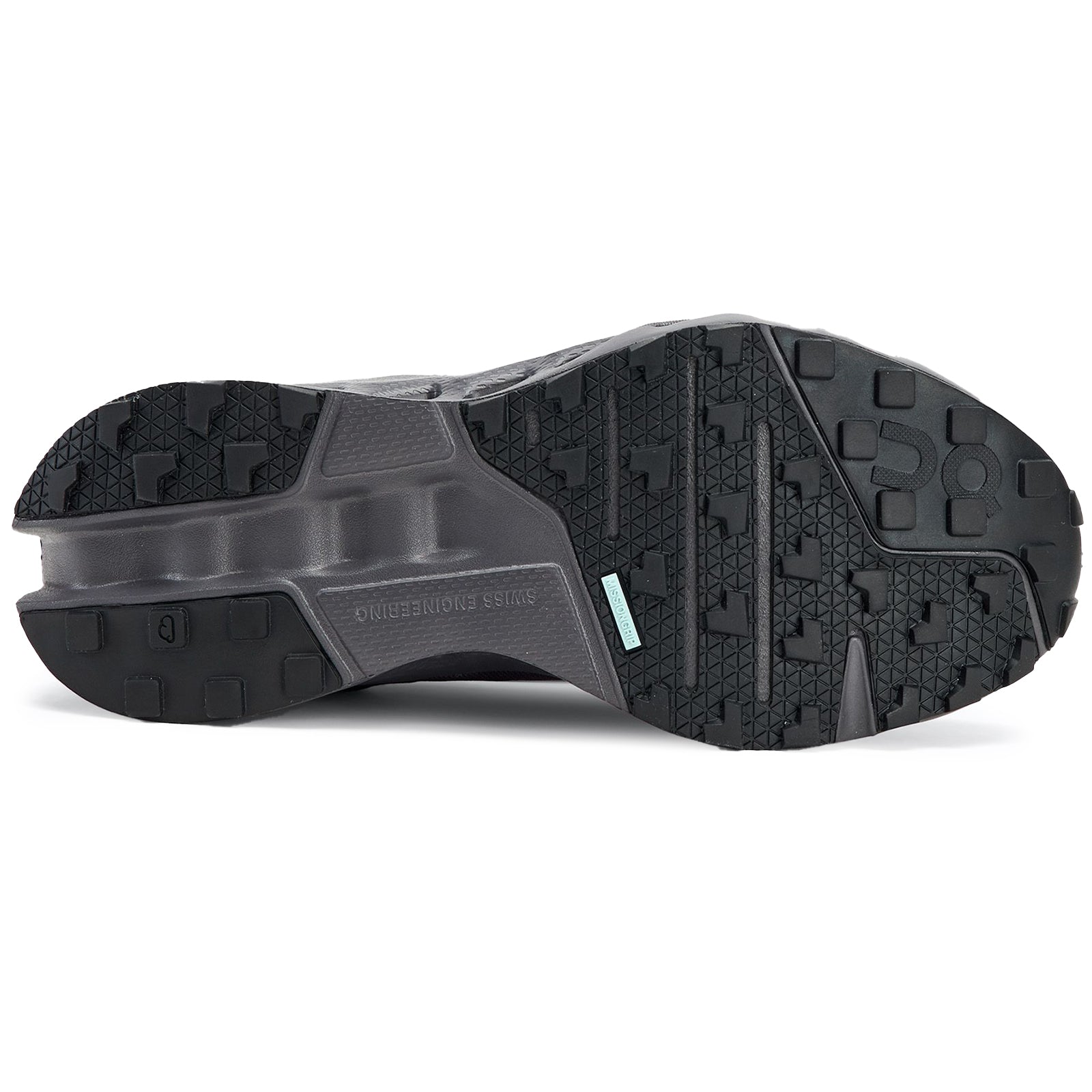 On Cloudsurfer Trail WP Polyester Womens Trainers#color_black eclps