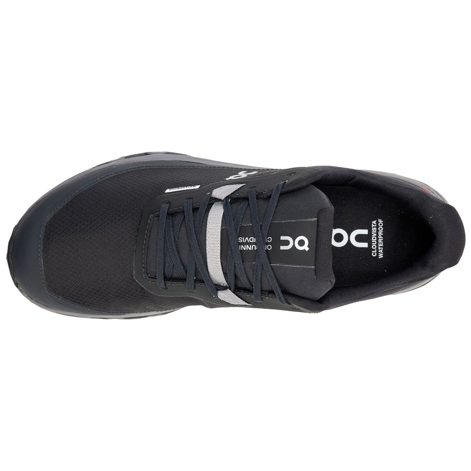 On Cloudvista 2 Waterproof Polyester Mens Trainers#color_black eclipse