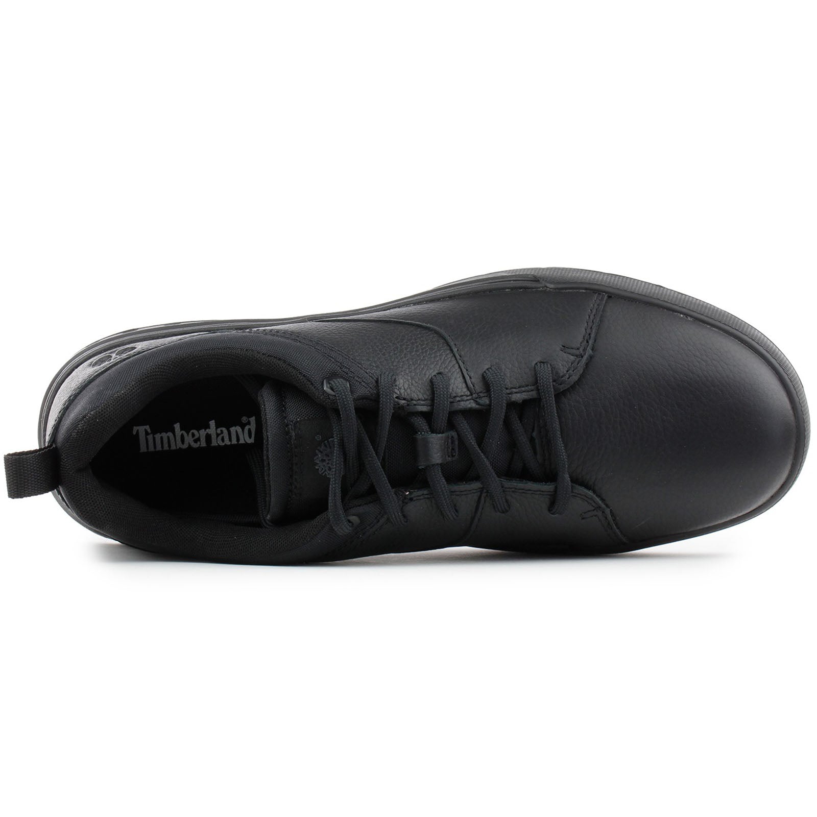 Timberland Maple Grove Leather Mens Trainers#color_black