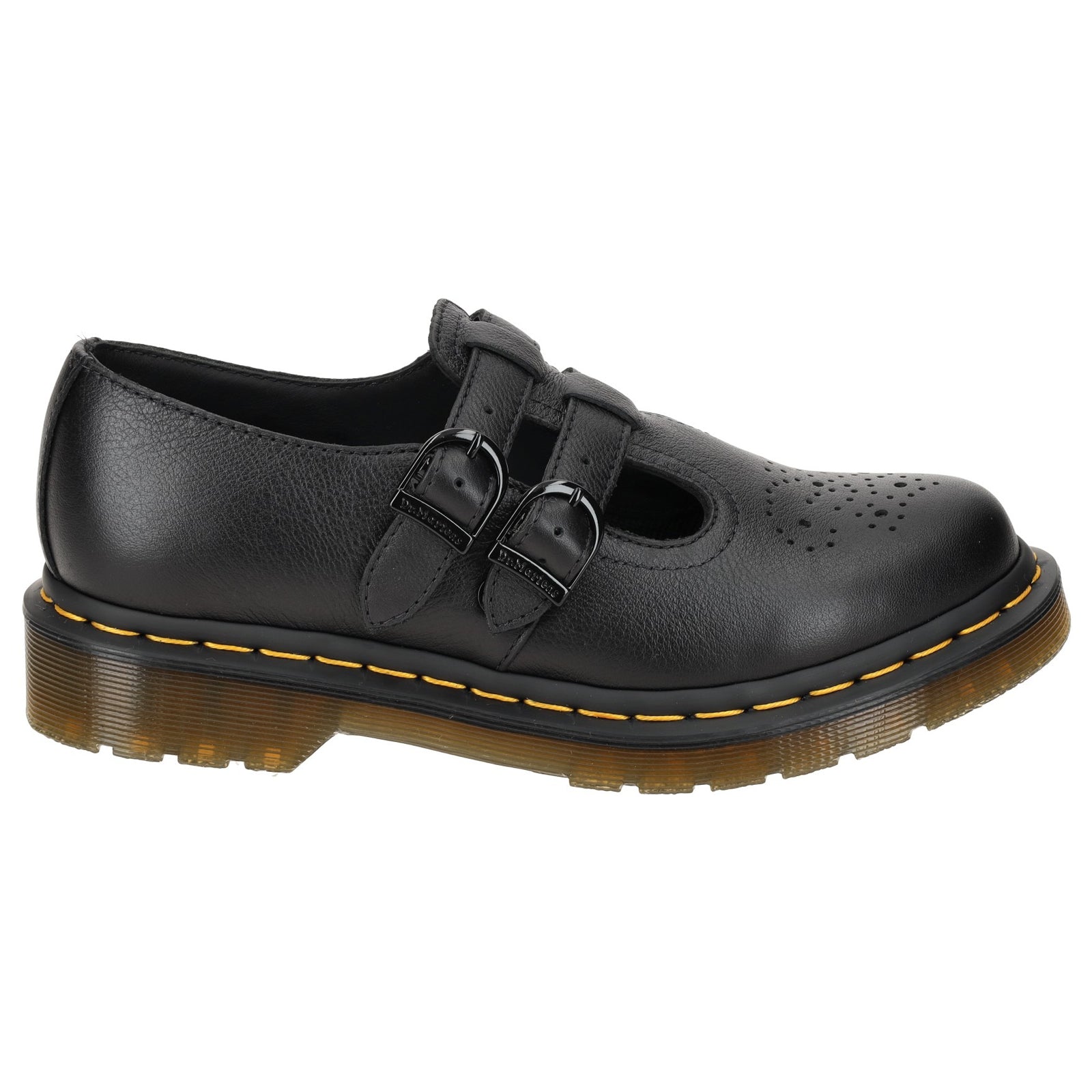 Dr. Martens 8065 Mary Jane Virginia Leather Womens Shoes#color_black