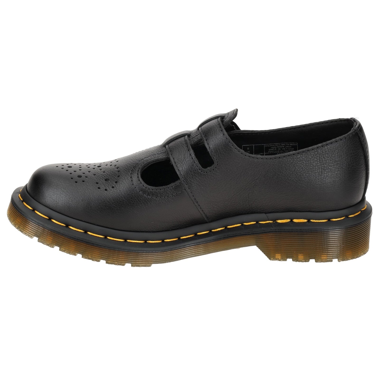 Dr. Martens 8065 Mary Jane Virginia Leather Womens Shoes#color_black