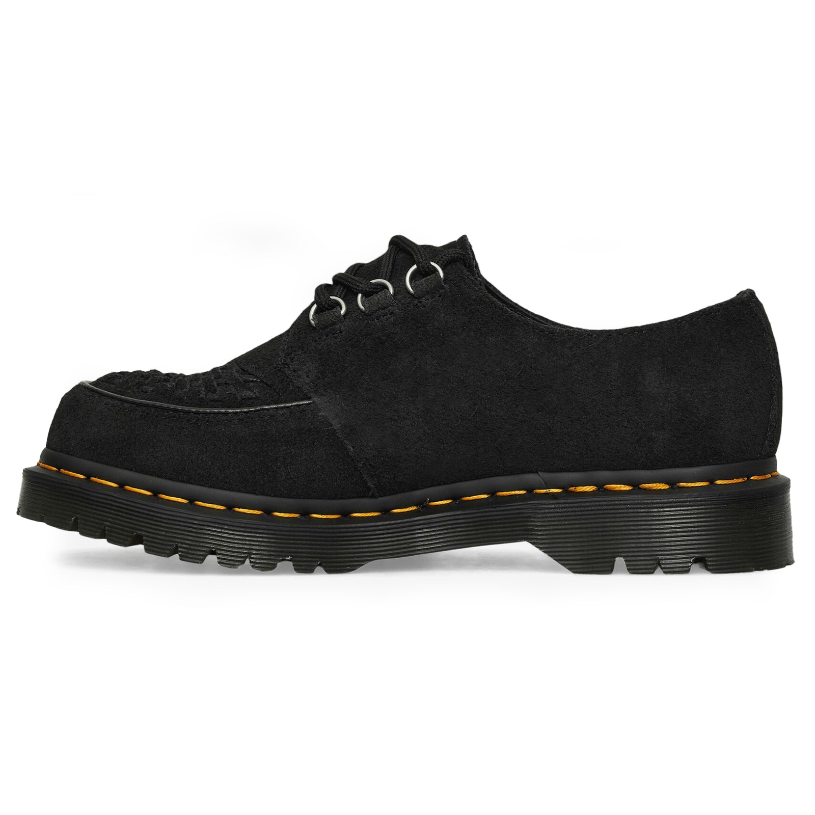 Dr. Martens Ramsey Suede Unisex Shoes#color_black