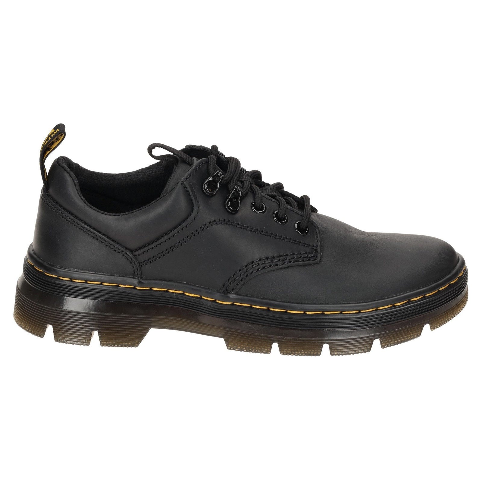 Dr. Martens Reeder Wyoming Leather Unisex Shoes#color_black