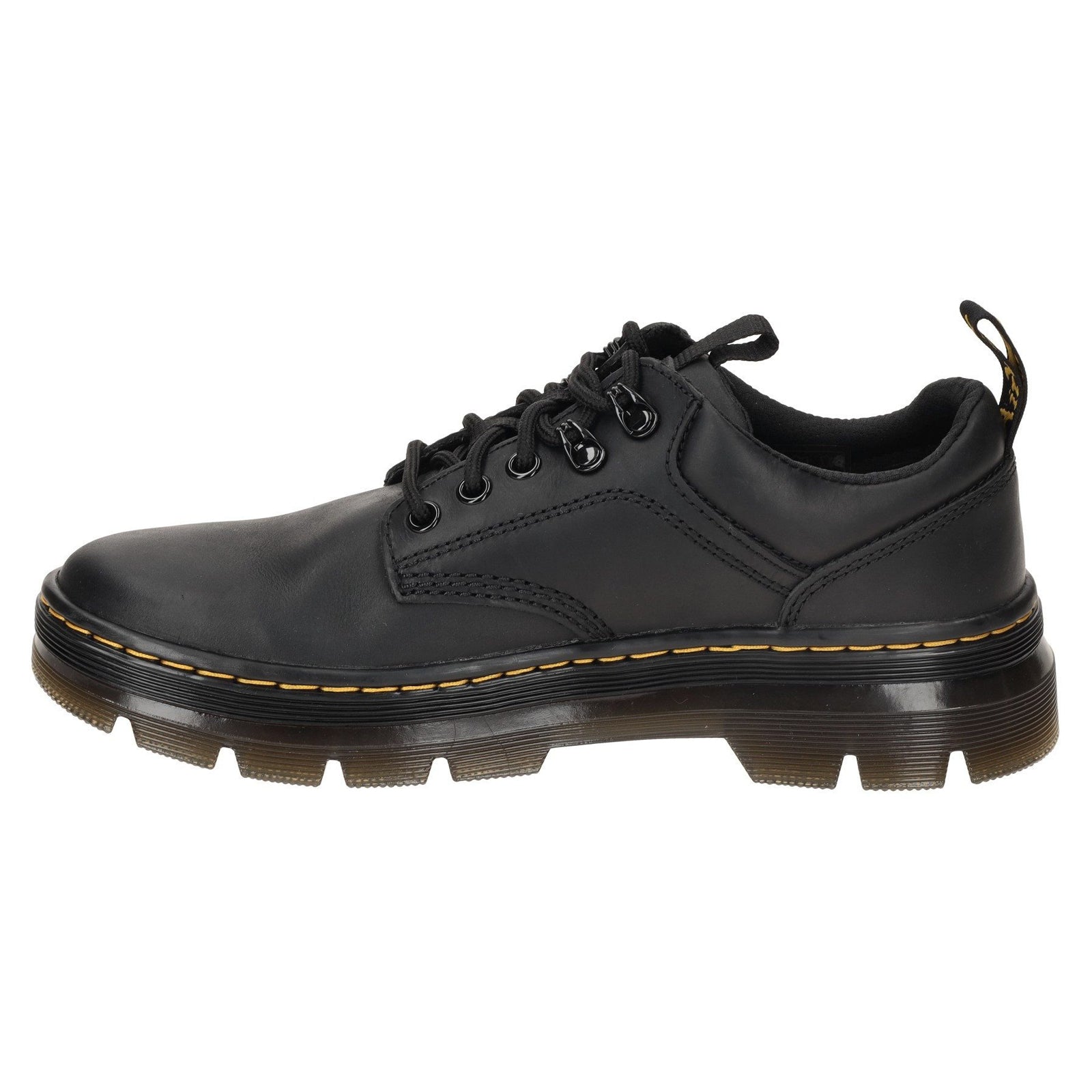 Dr. Martens Reeder Wyoming Leather Unisex Shoes#color_black