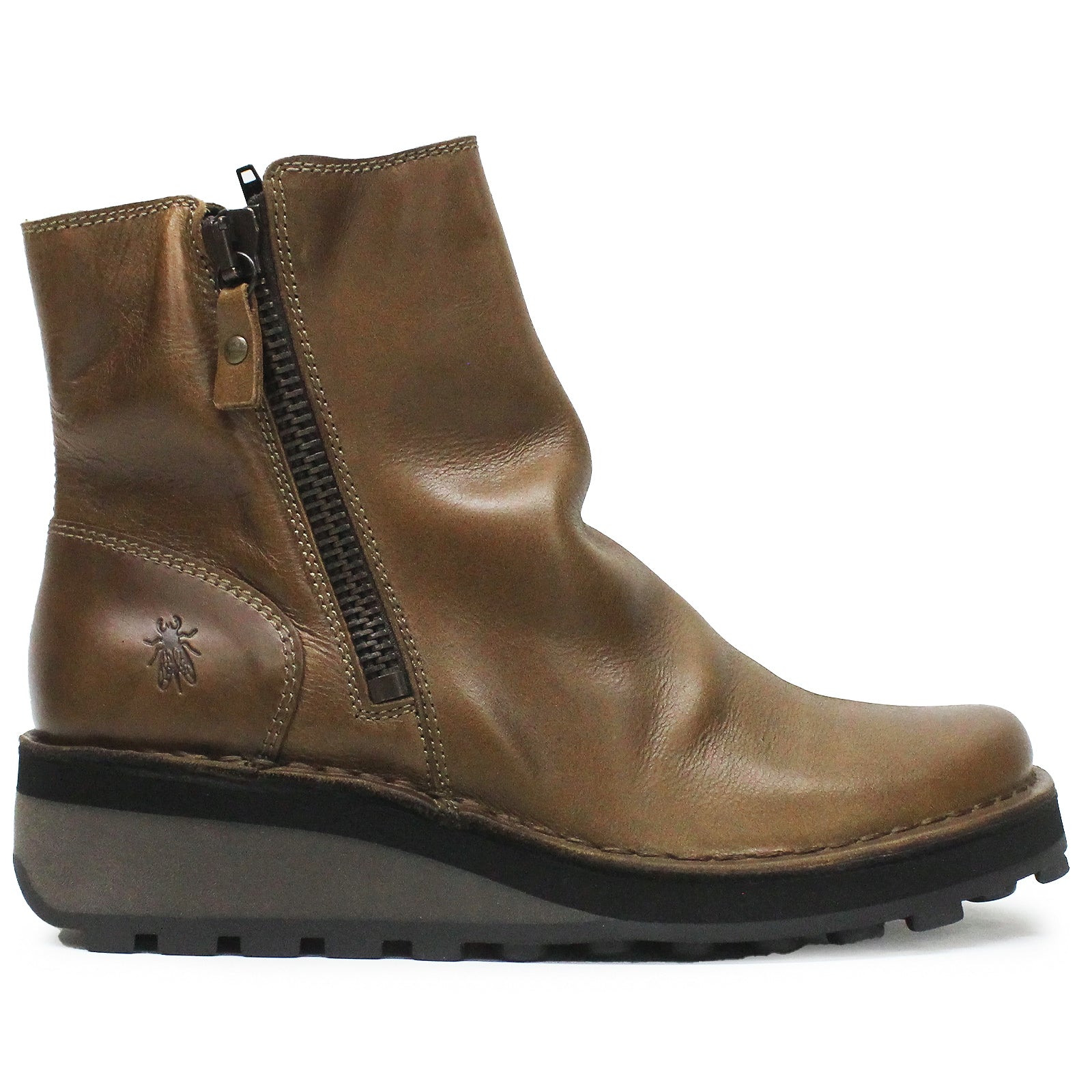 Fly London HOLE146FLY Rug Leather Womens Boots#color_camel