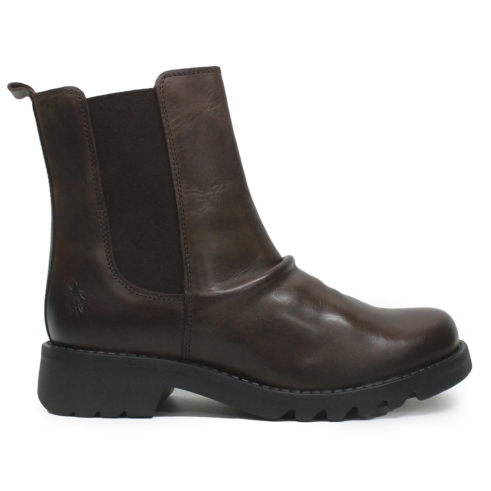 Fly London RAFY332FLY Rug Leather Womens Boots#color_dark brown