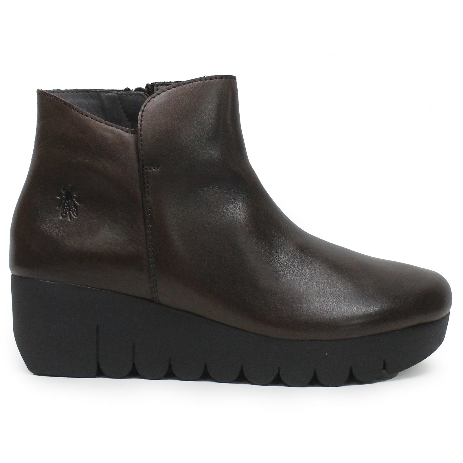 Fly London VANG364FLY Burn Leather Womens Boots#color_brown