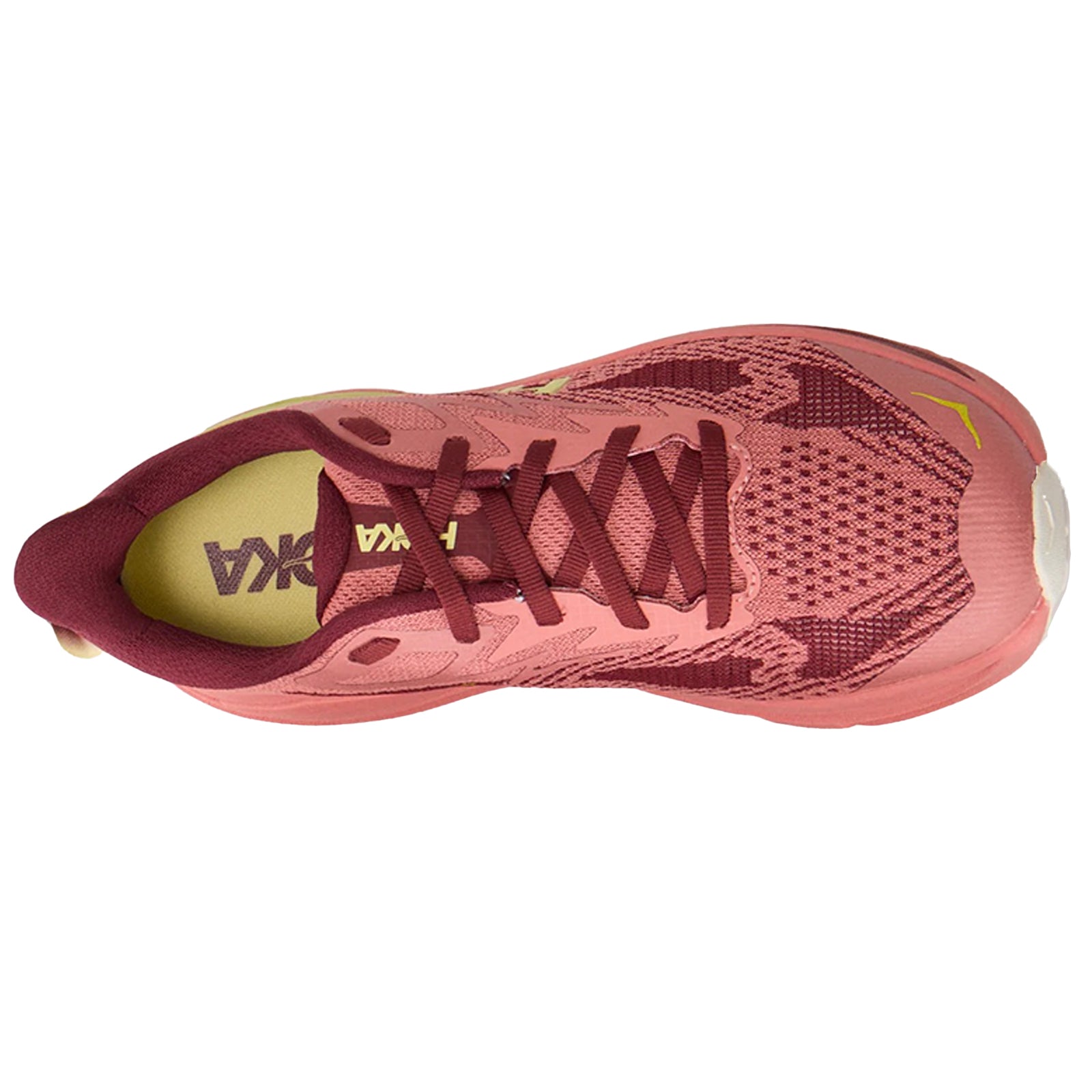Hoka Challenger 8 Textile Synthetic Womens Trainers#color_blush dark cedar