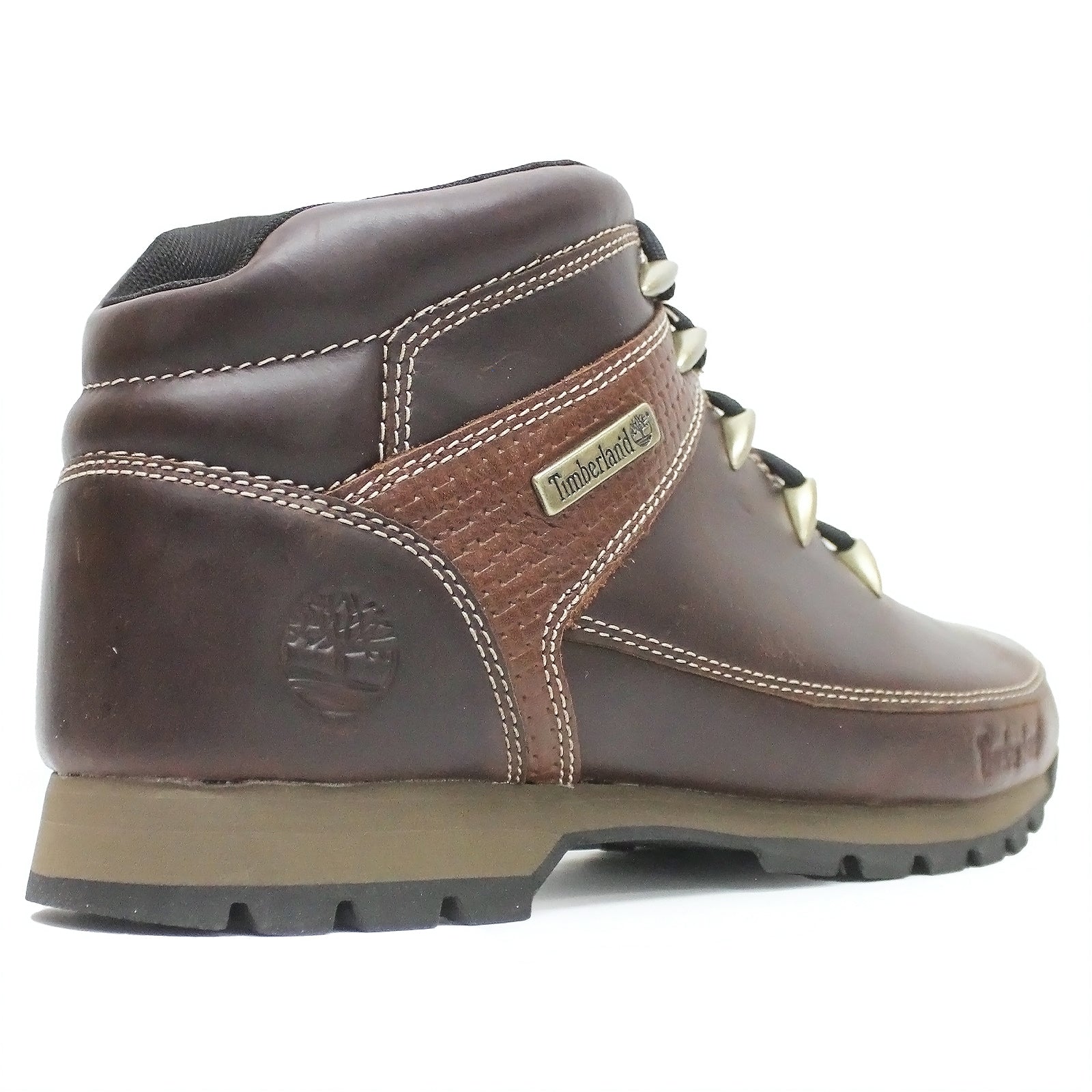 Timberland Euro Sprint Mid Lace Full Grain Leather Mens Boots#color_brown