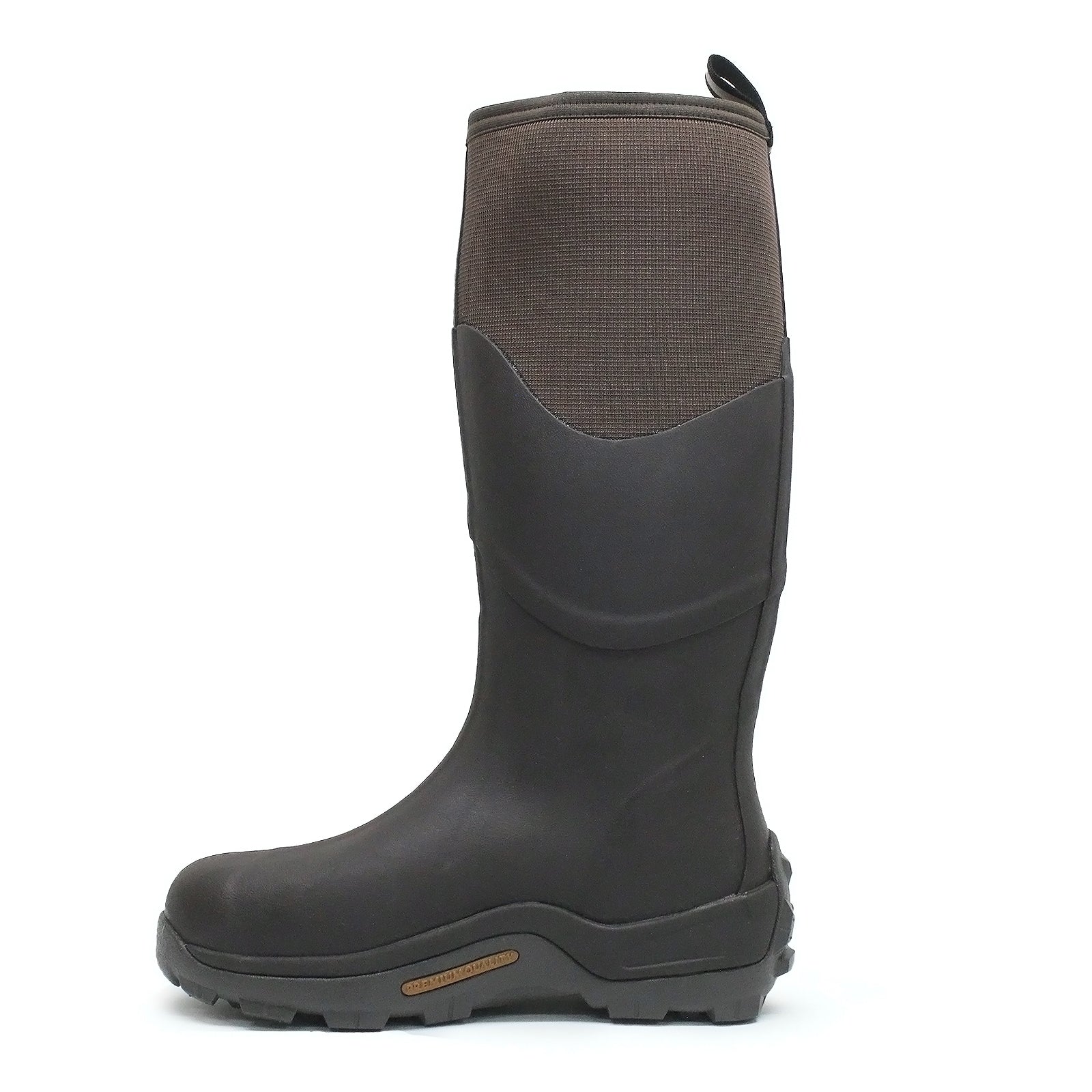 Muck Boot Muckmaster Gold Rubber Synthetic Mens Boots#color_bark