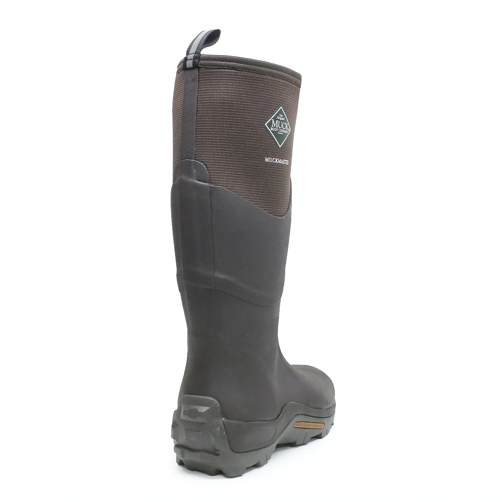 Muck Boot Muckmaster Gold Rubber Synthetic Mens Boots#color_bark