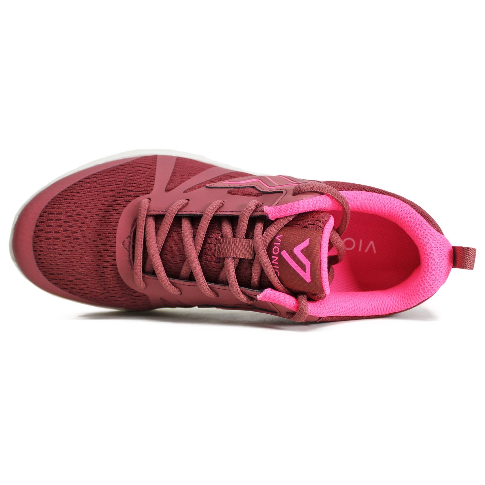 Vionic Brisk Miles Textile Womens Trainers#color_shiraz