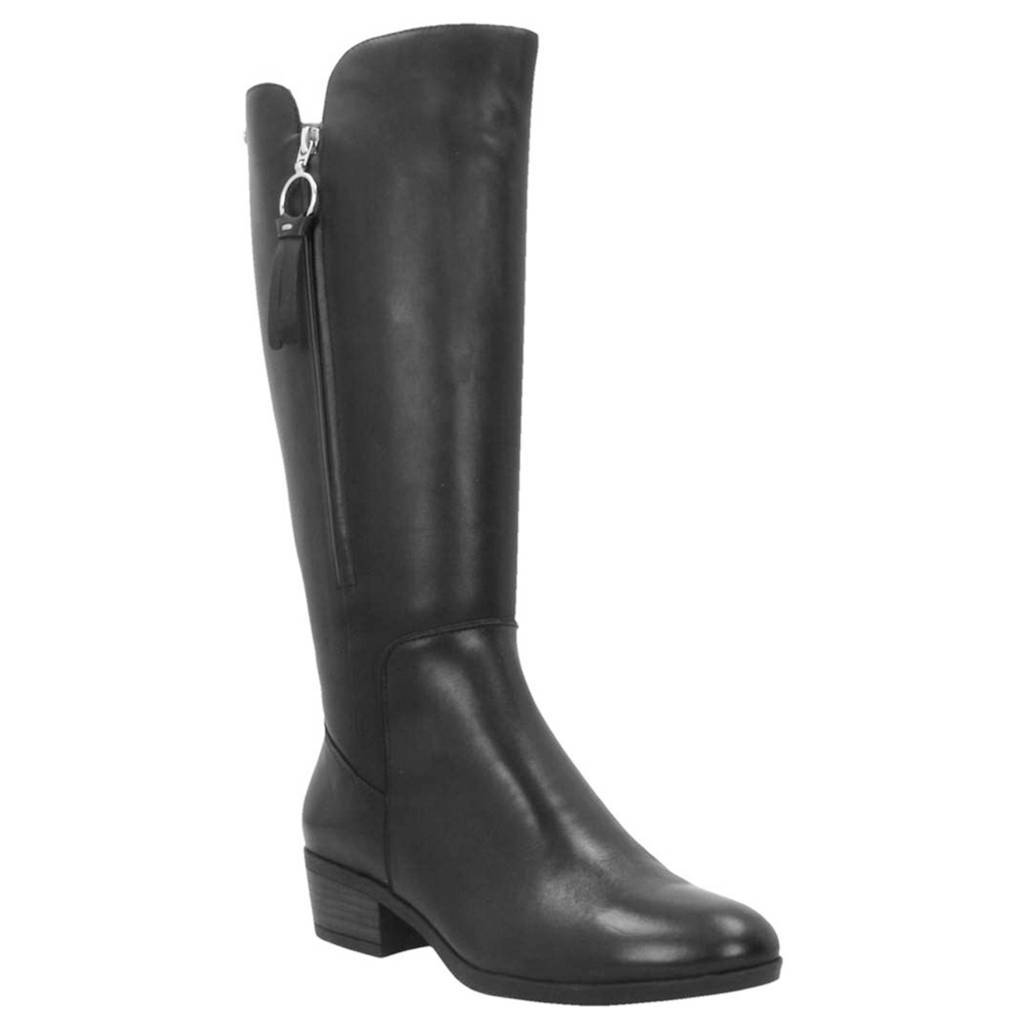 Pikolinos Womens Boots Daroca High-profile Knee-High Zip-Up Leather - UK 5-5.5