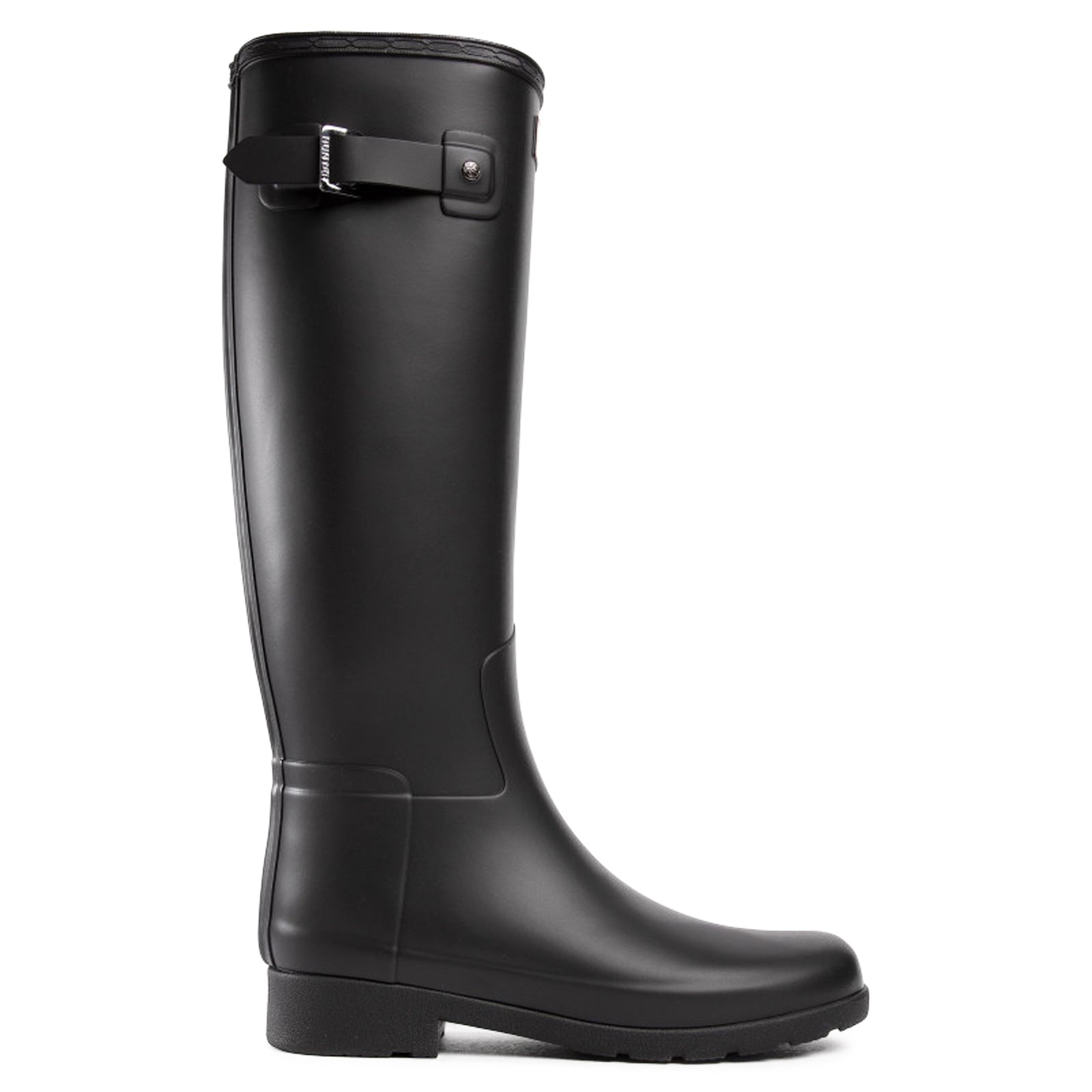 Hunter Original Refined Rubber Womens Boots#color_black black