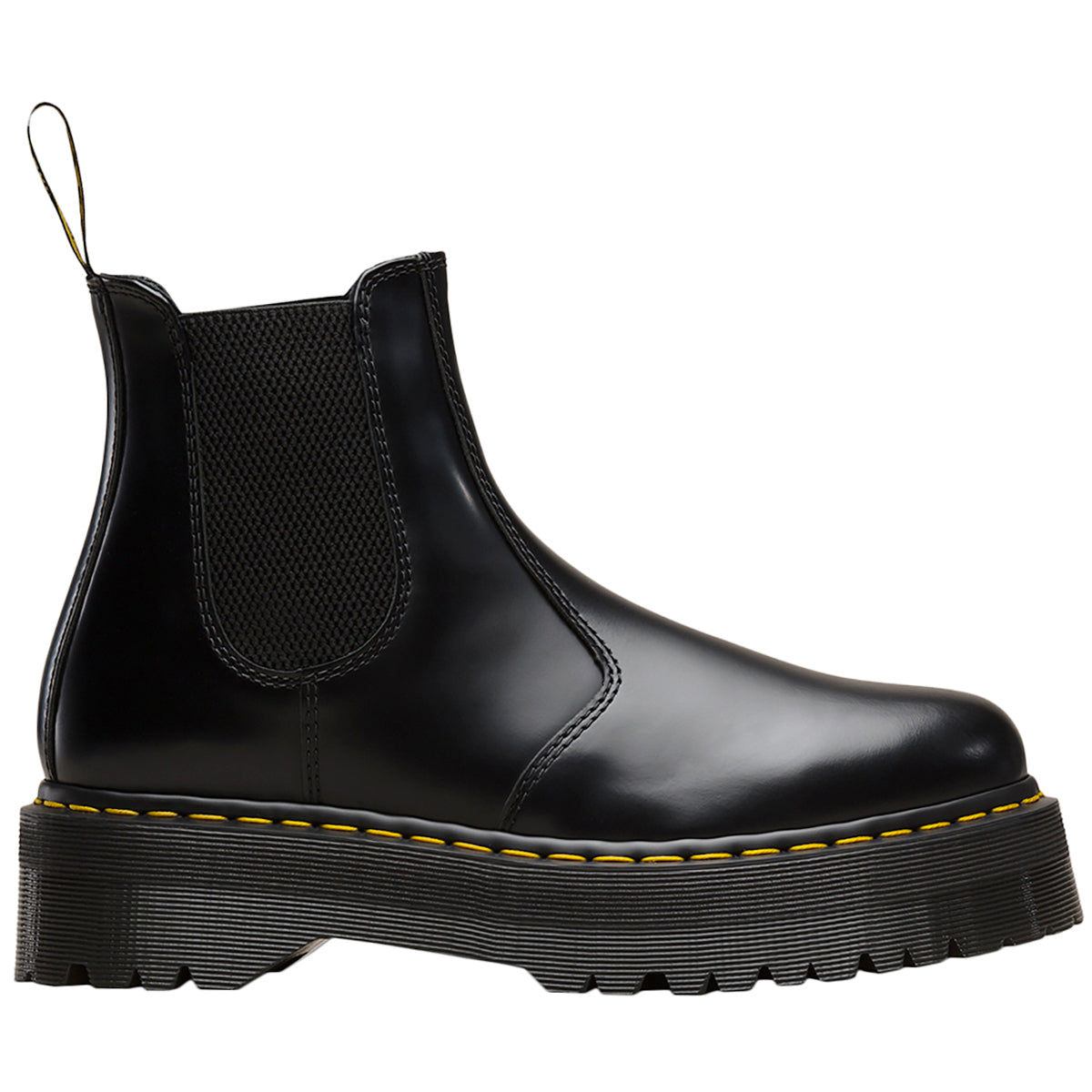 Dr. Martens 2976 Quad Polished Smooth Unisex Boots#color_black