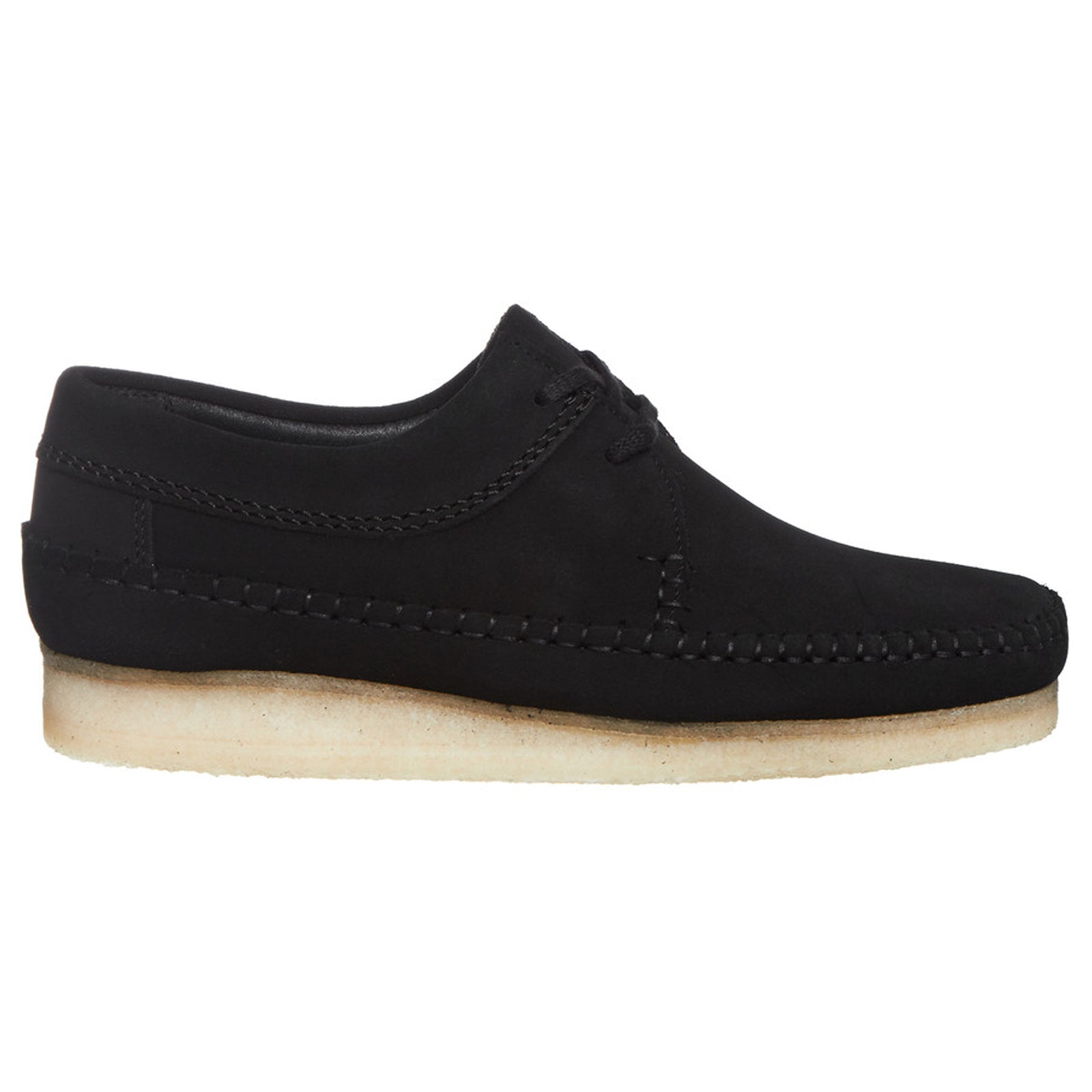 Clarks Originals Weaver Suede Mens Shoes#color_black