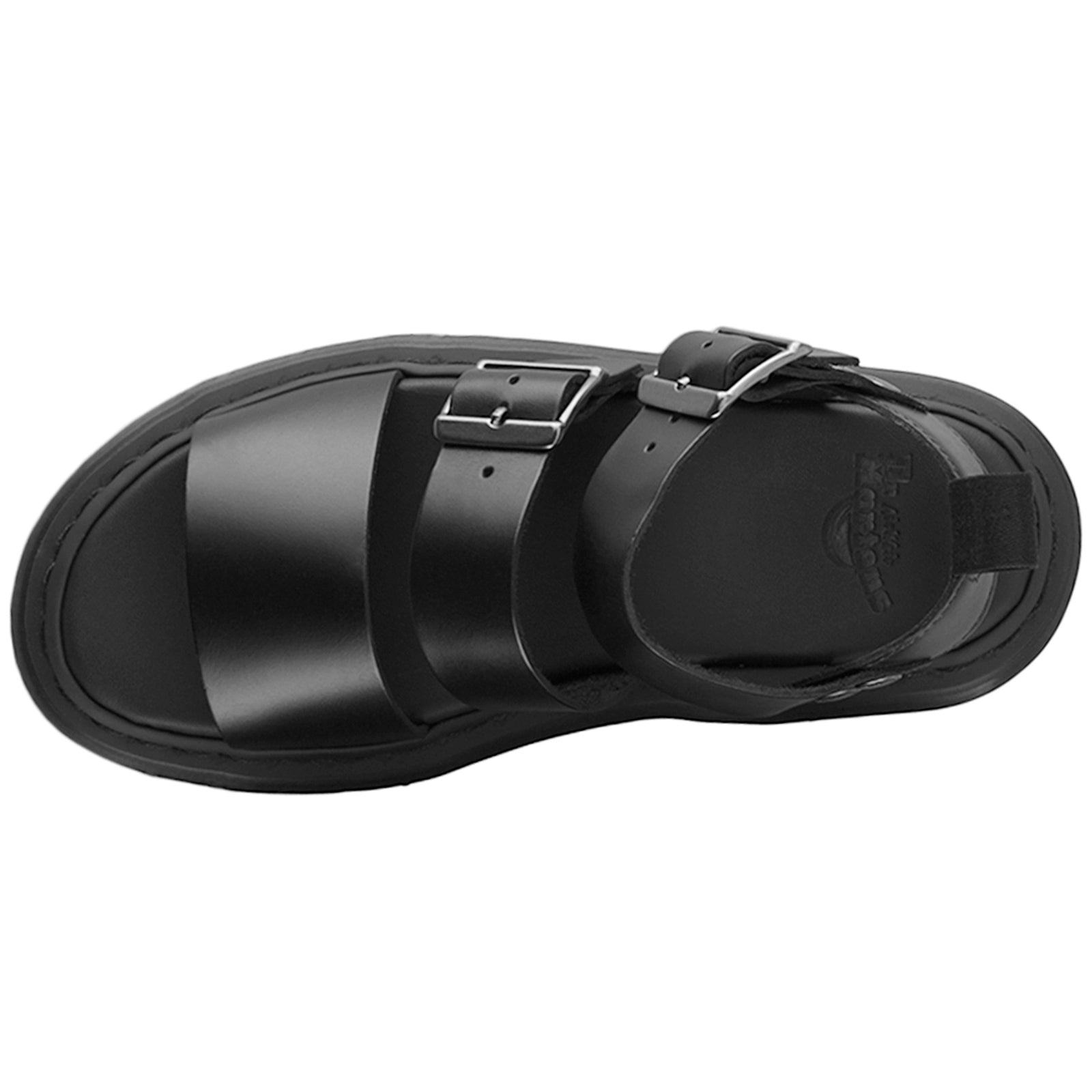 Dr. Martens Gryphon Brando Leather Unisex Sandals#color_black
