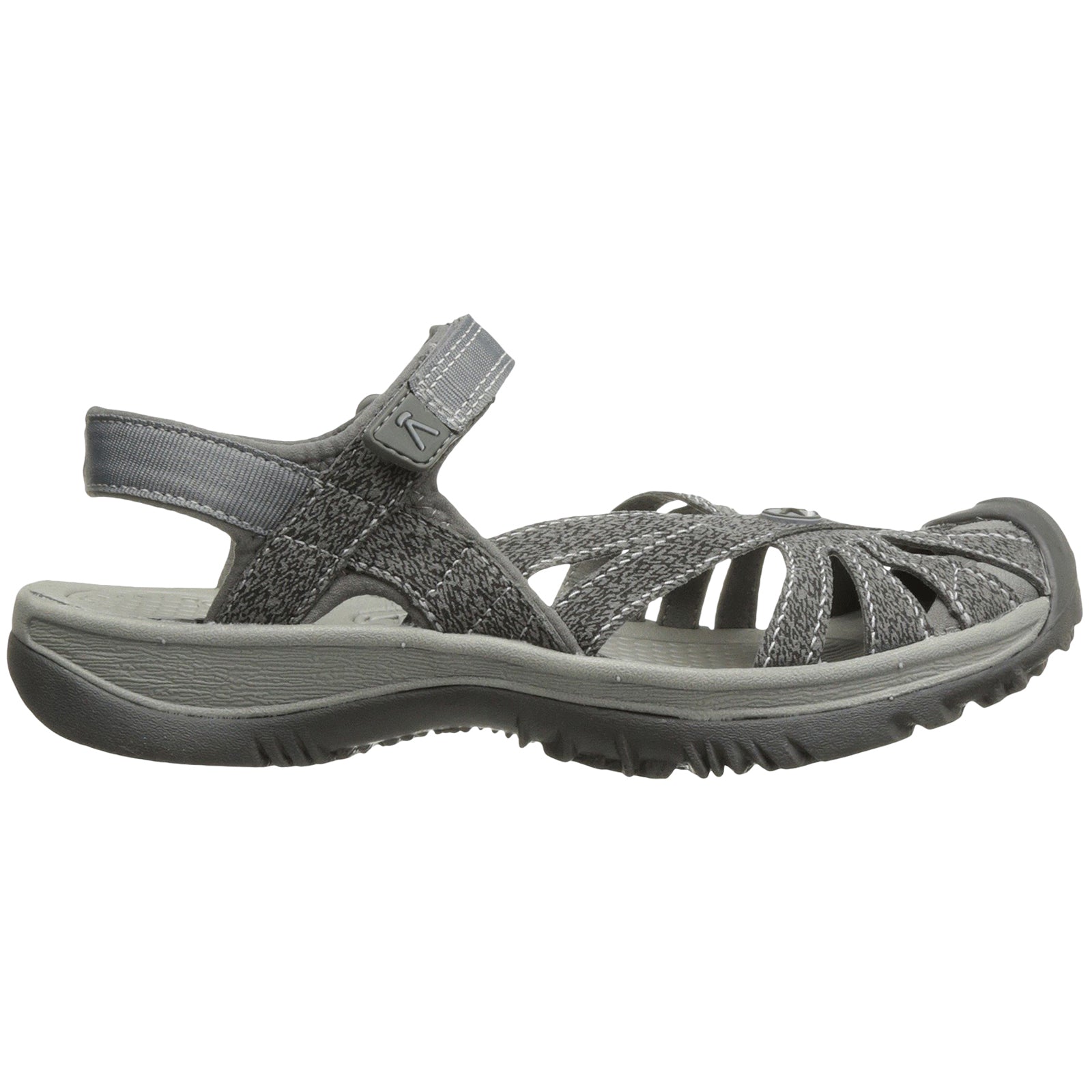 Keen Rose Textile Womens Sandals#color_gargoyle raven