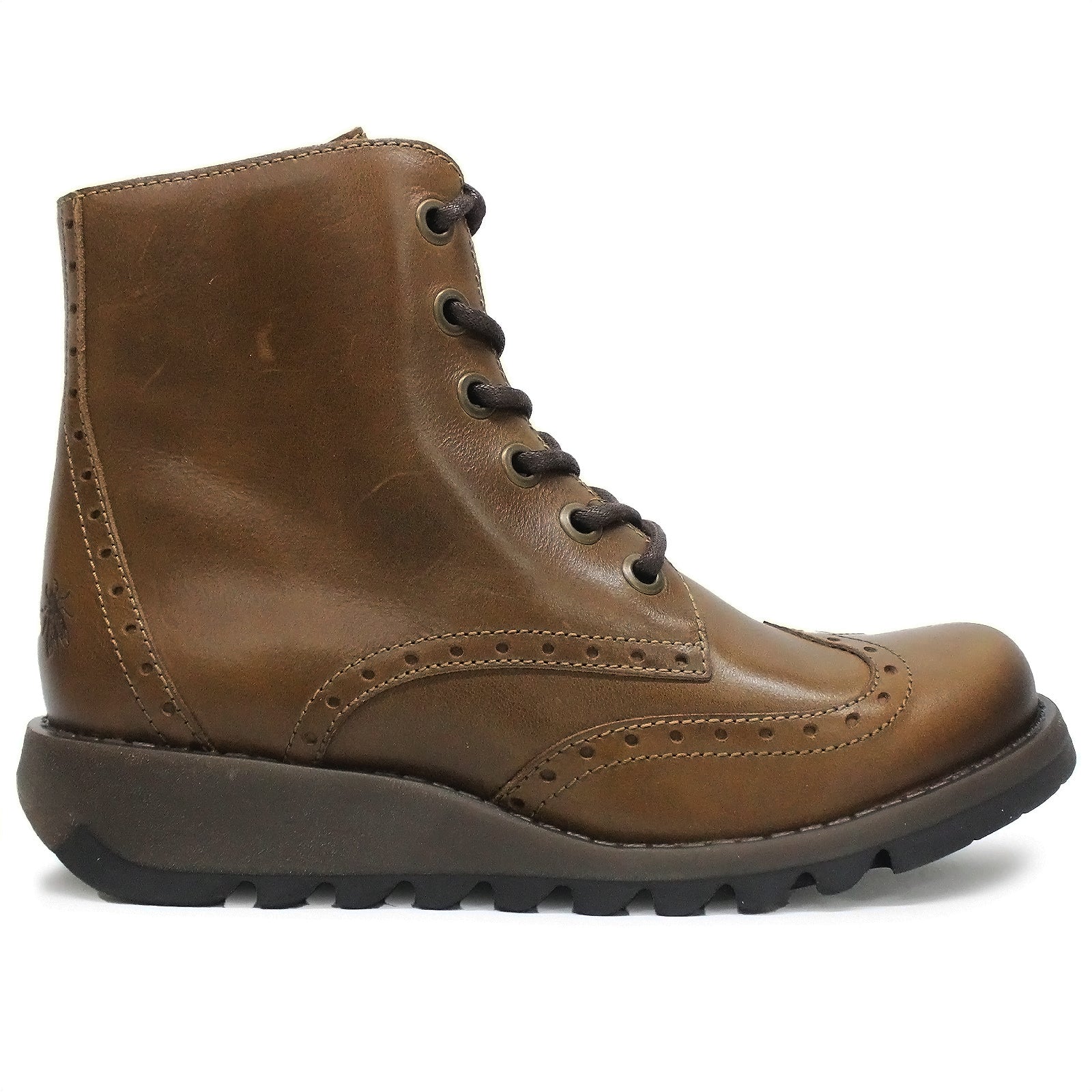 Fly London SARL069FLY Rug Leather Womens Boots#color_camel