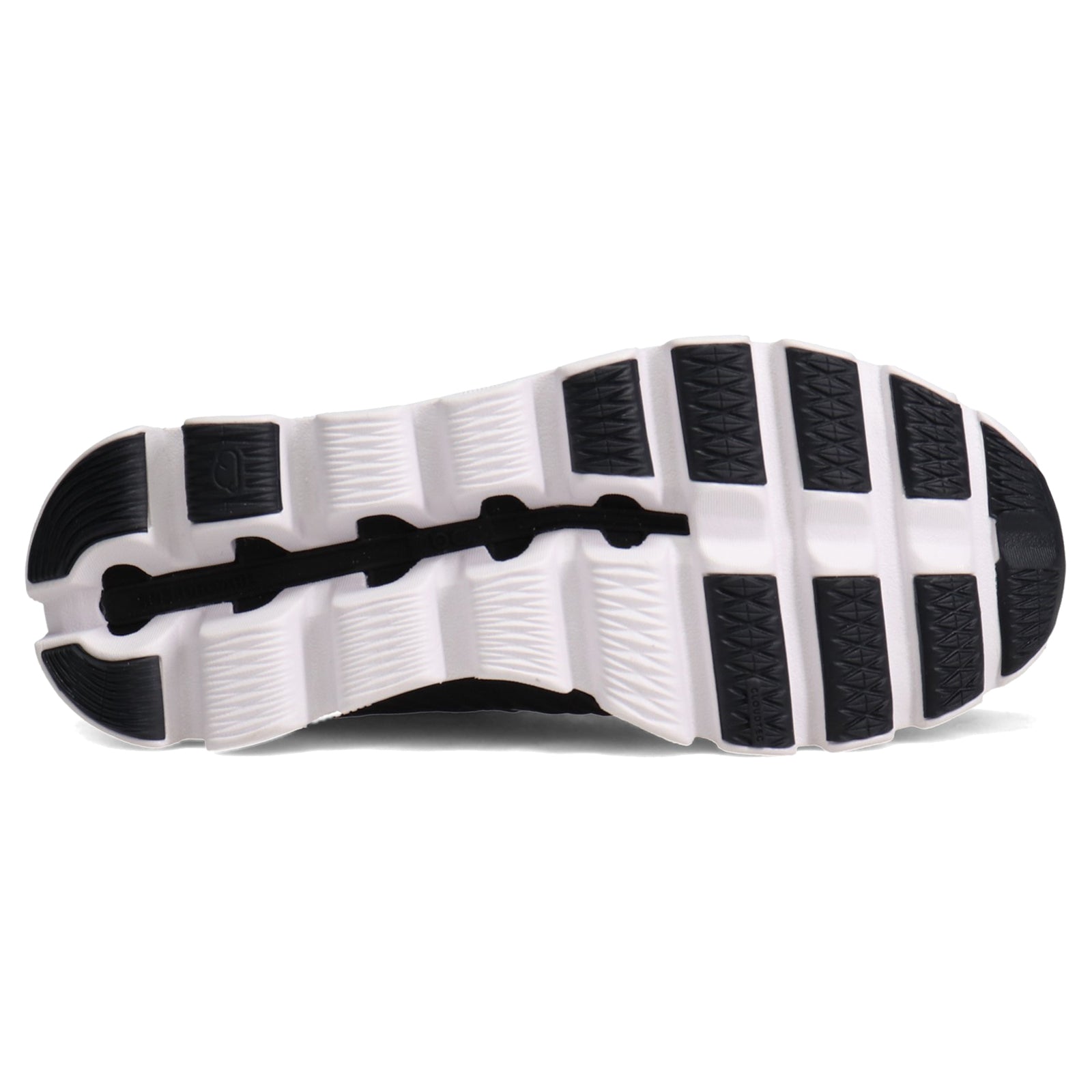 On Running Cloudswift Textile Synthetic Womens Trainers#color_black rock