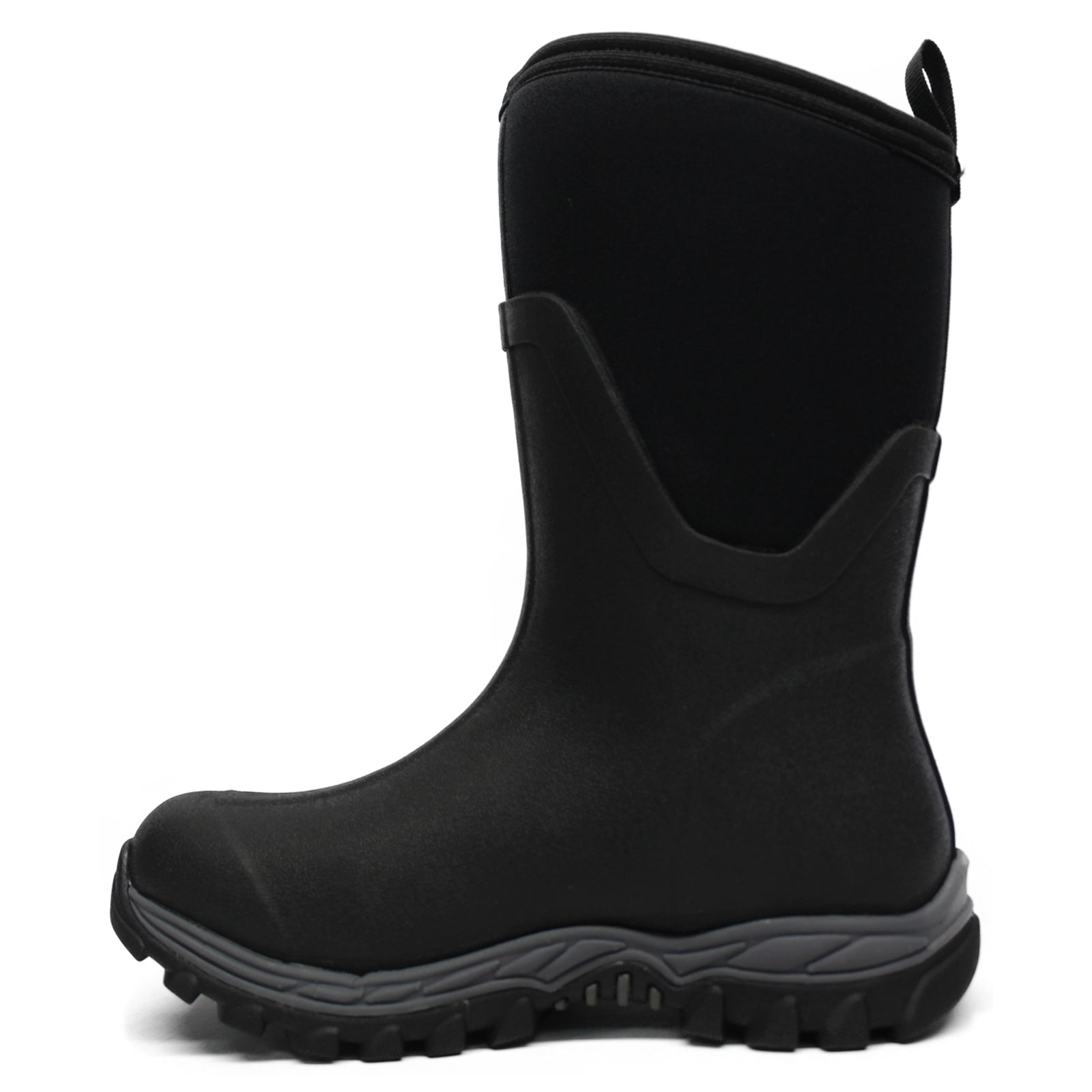 Muck Boot Arctic Sport II Mid Synthetic Textile Womens Boots#color_black black