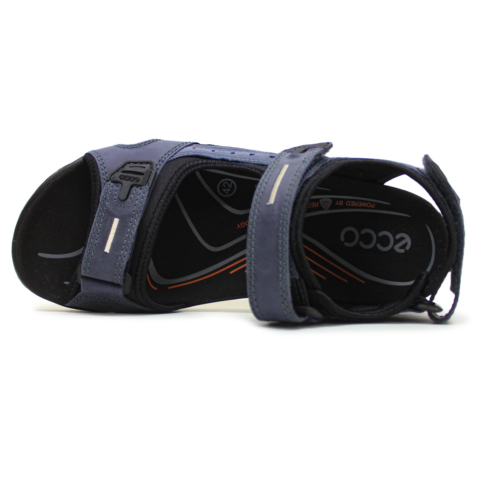 Ecco Offroad 069564 Nubuck Leather Mens Sandals#color_ombre