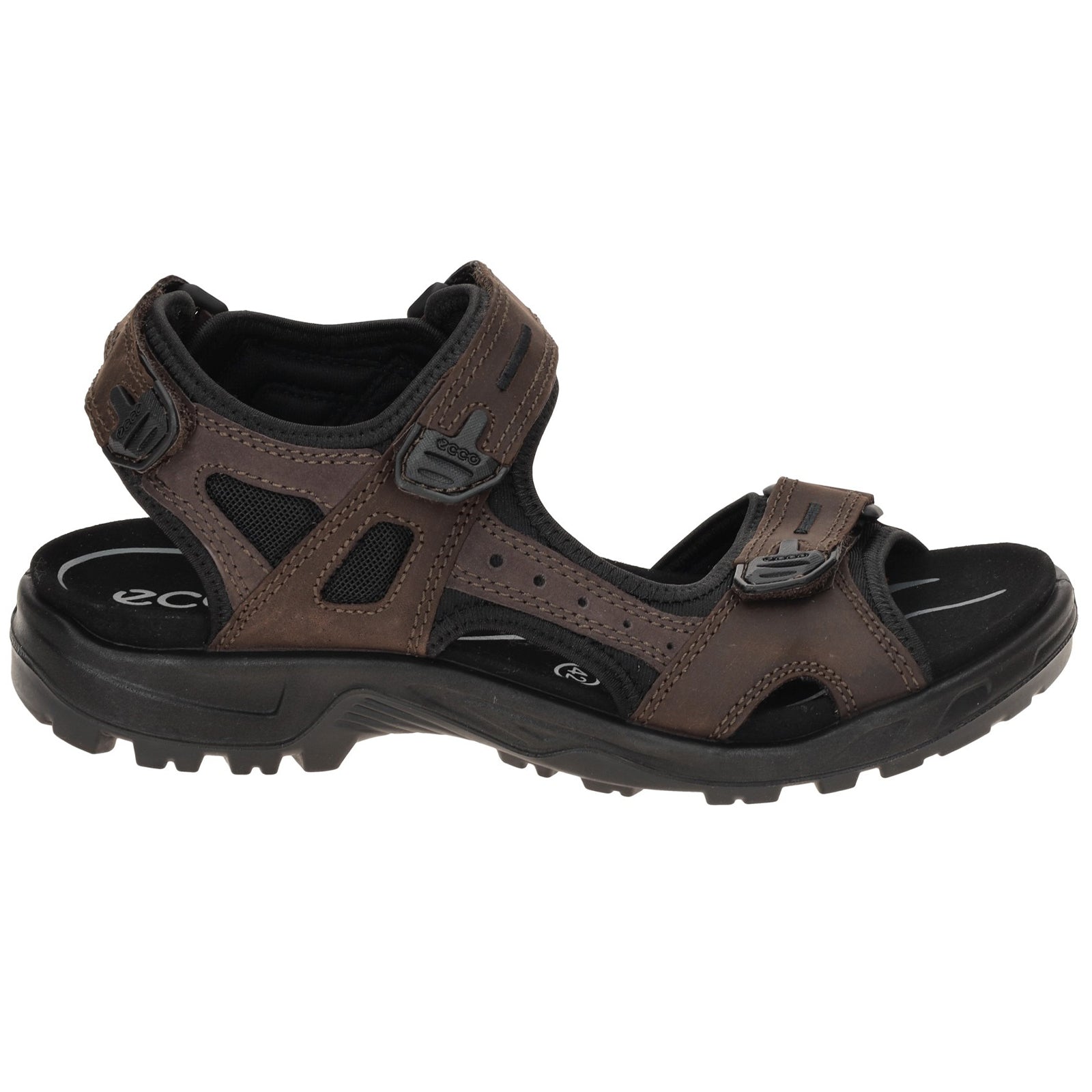 Ecco Offroad 069564 Nubuck Leather Mens Sandals#color_mocha mocha