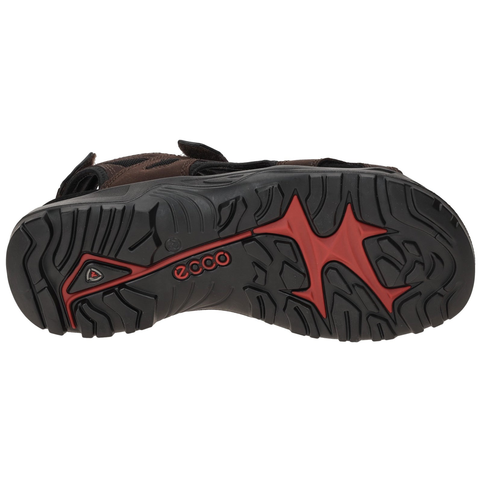 Ecco Offroad 069564 Nubuck Leather Mens Sandals#color_mocha mocha