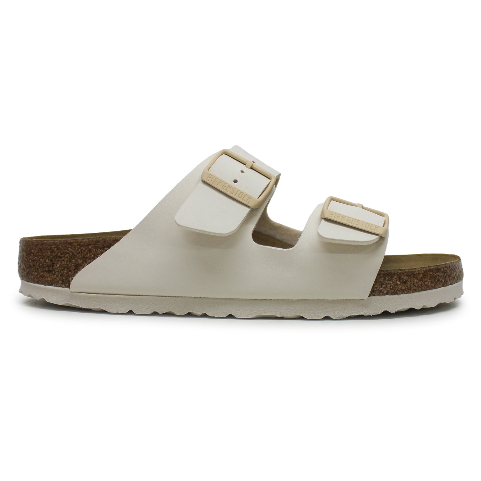 Birkenstock Arizona BS Birko-Flor Unisex Sandals#color_eggshell