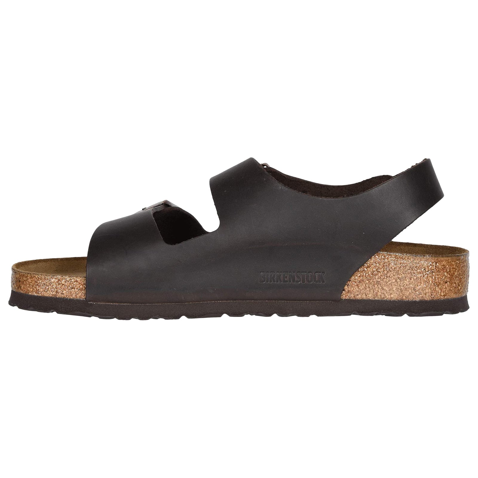 Birkenstock Milano BS Waxy Leather Unisex Sandals#color_habana
