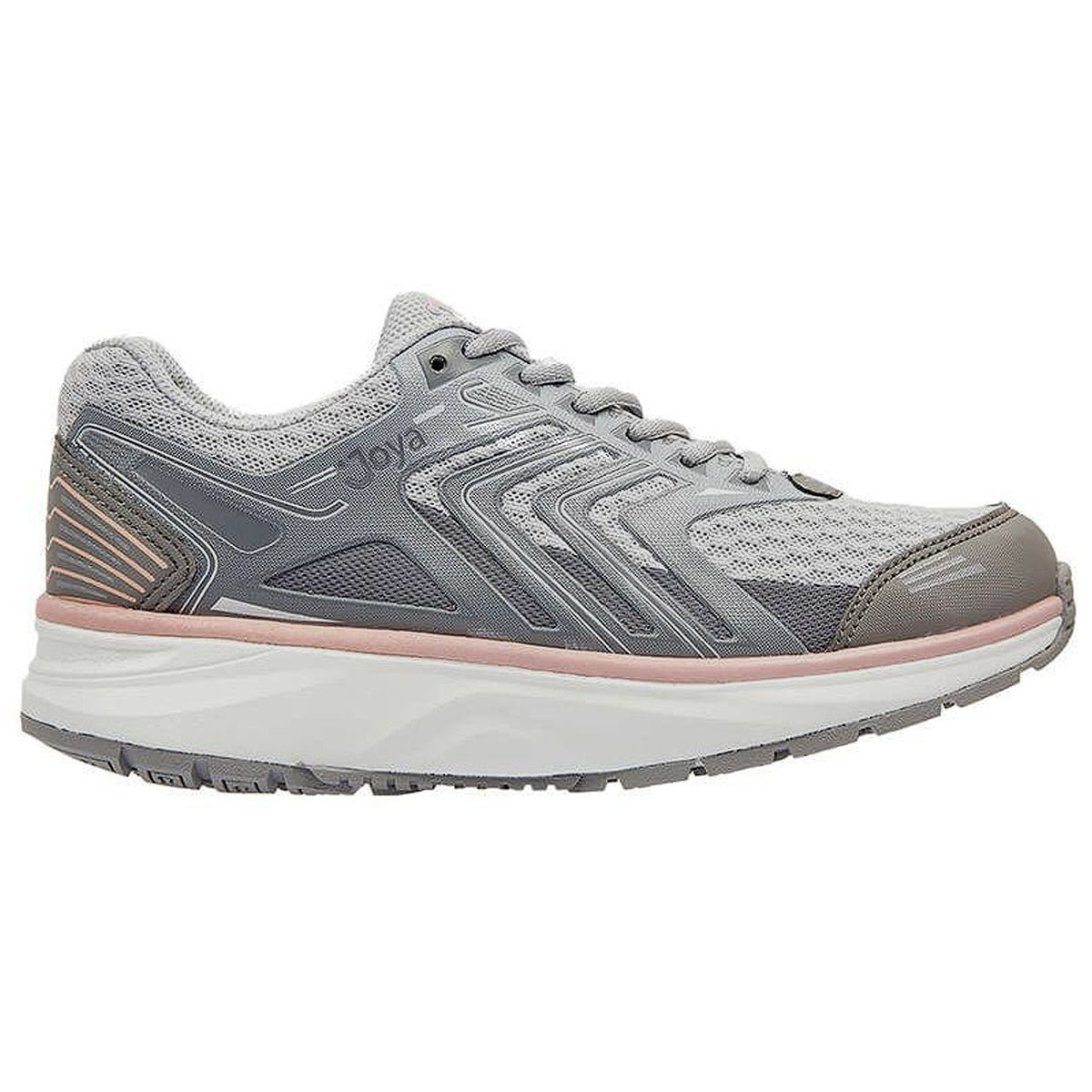 Joya Electra Textile Womens Trainers#color_light grey