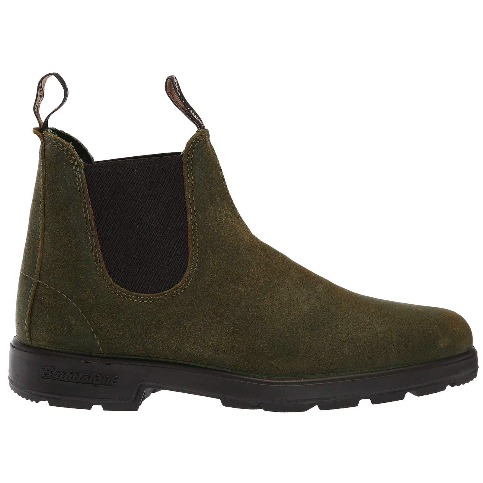 Blundstone 1615 1615 Suede Unisex Boots - Dark Olive - 9.5#color_dark olive