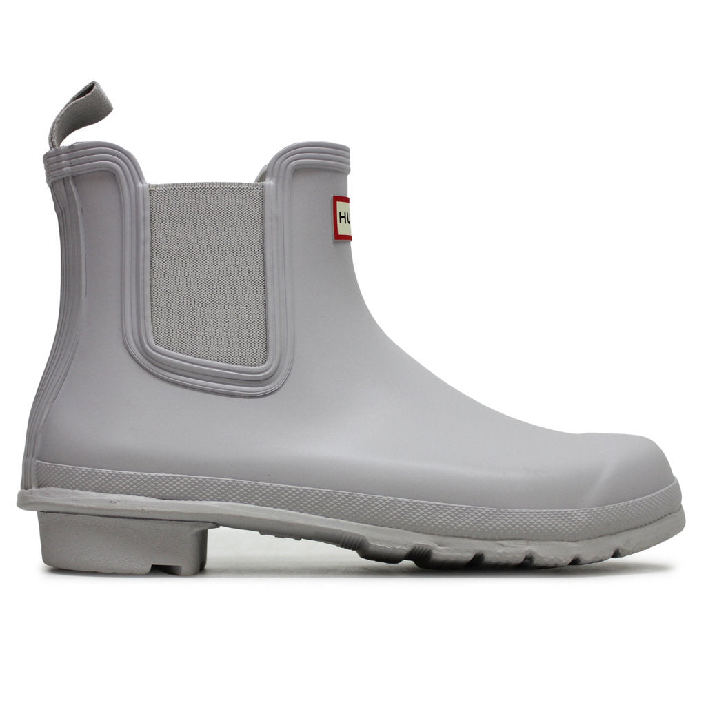 Hunter Original Chelsea Rubber Womens Boots#color_patter grey