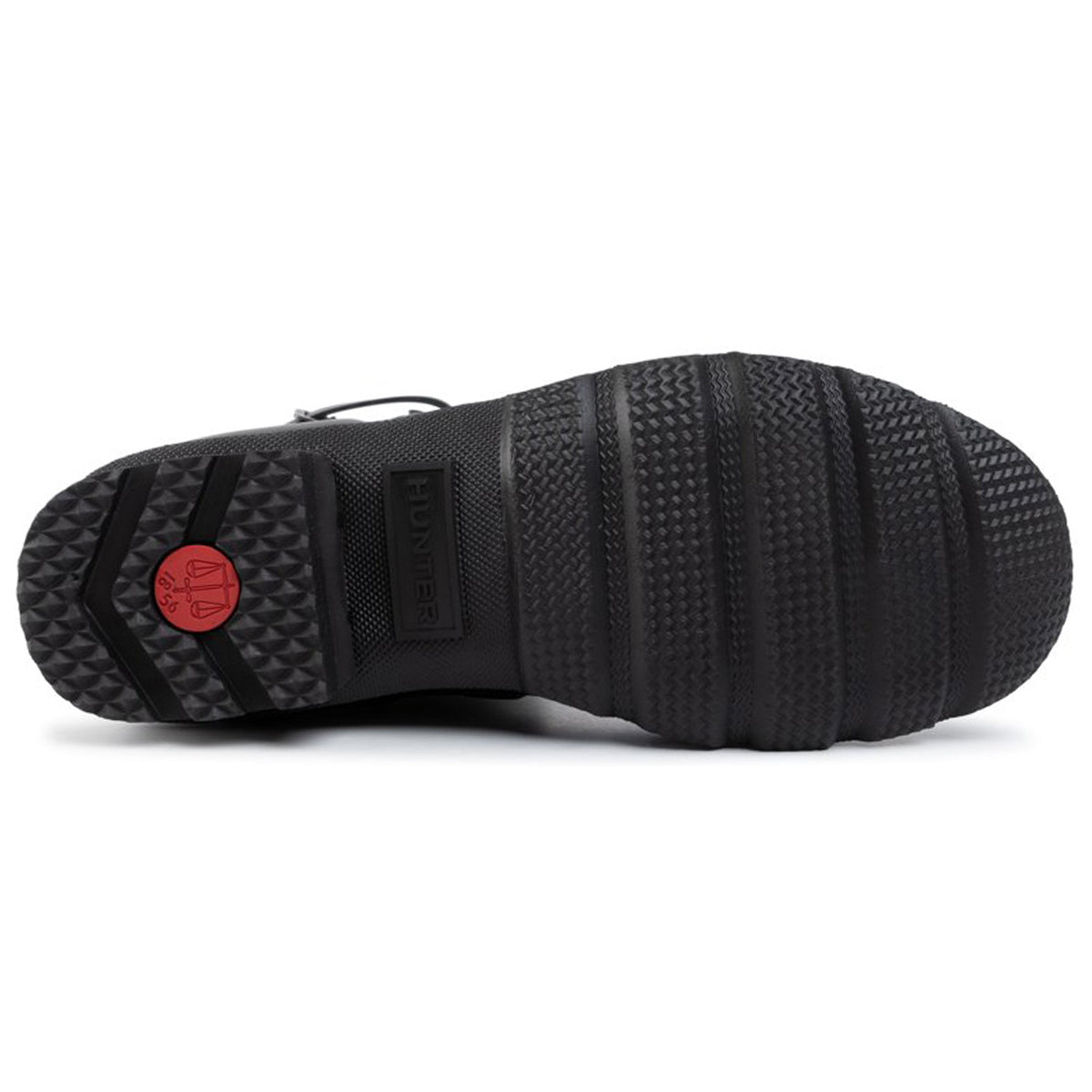 Hunter Original Side Adjustable Short Rubber Mens Boots#color_black